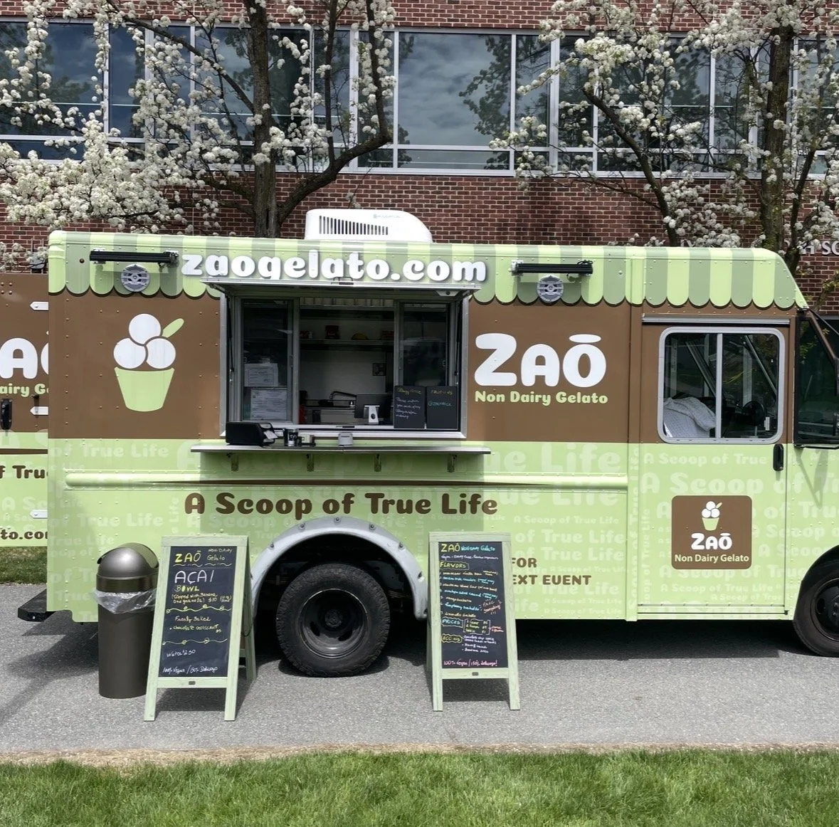 ZAO Non-Dairy Gelato Food Truck