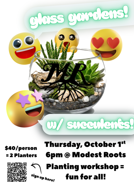 Succulent Garden Workshop