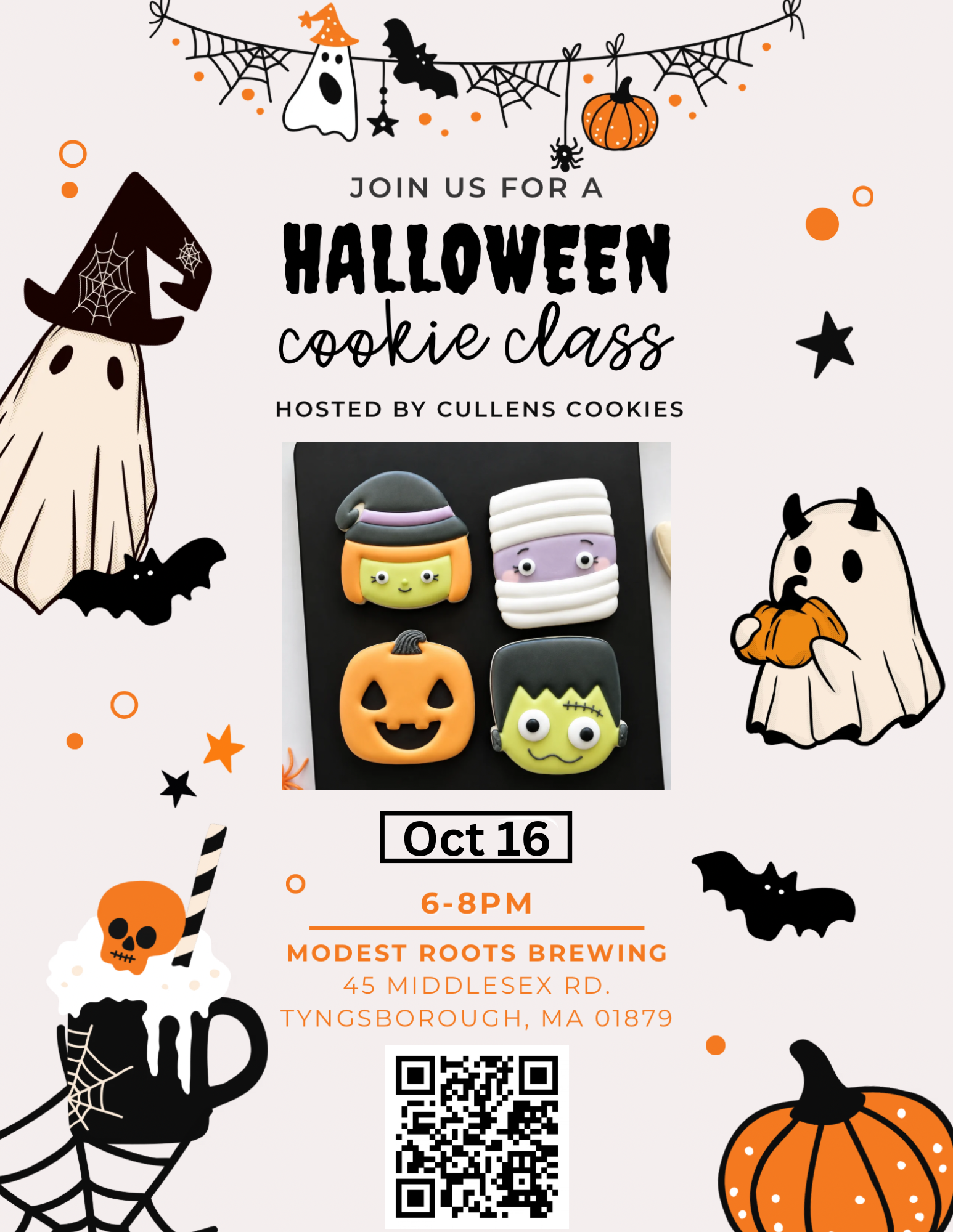 Halloween Cookie Decorating Class