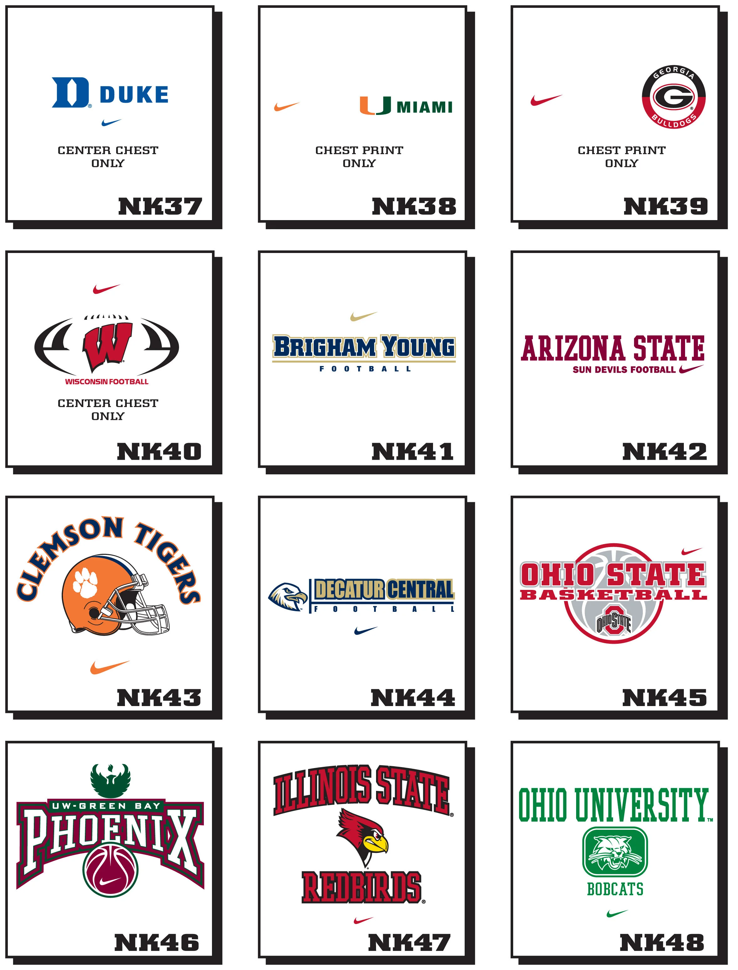 Nike Logos — Authorized Team Dealers