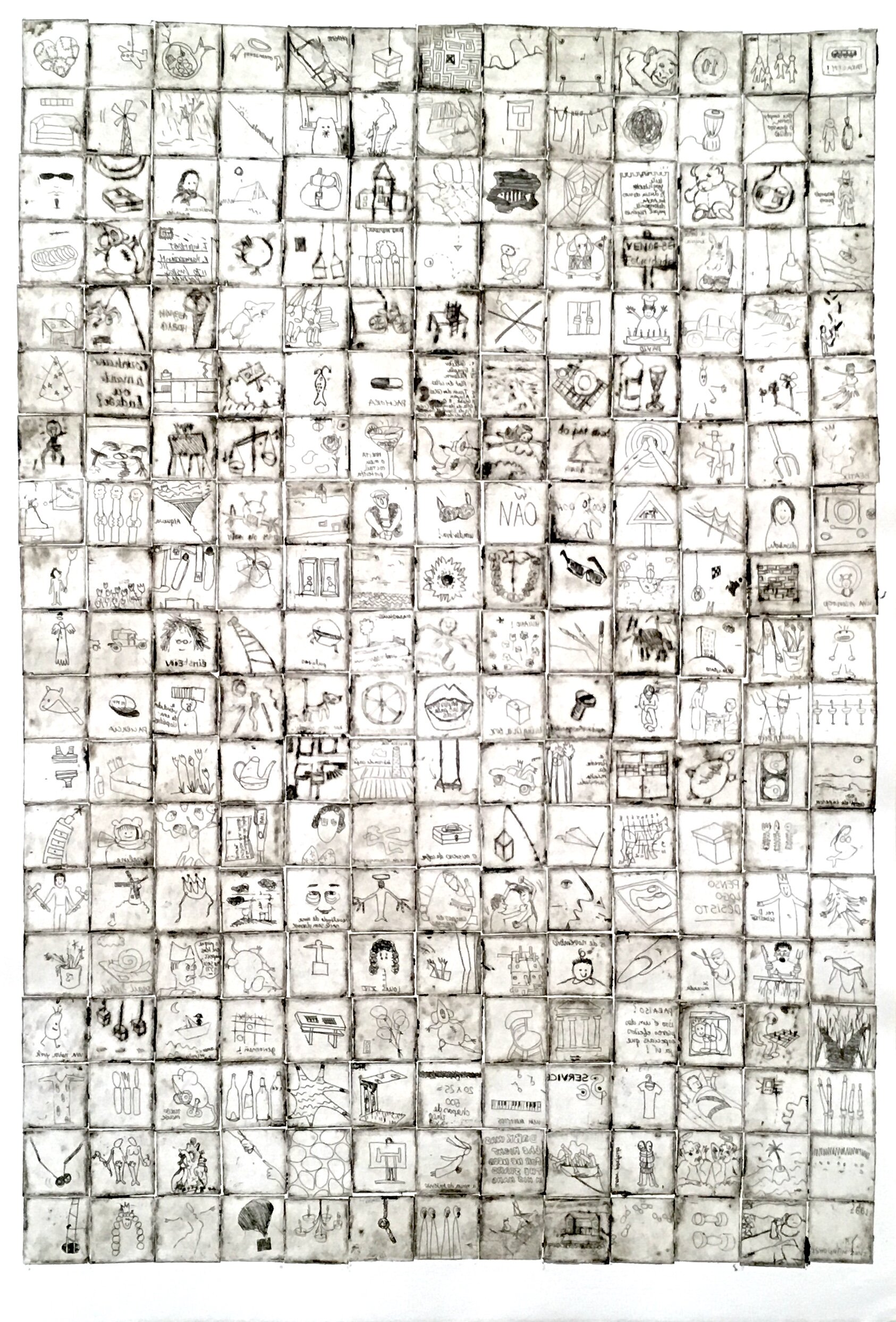  Do Baú, 1997-2019. Água-forte. 61x42 cm 