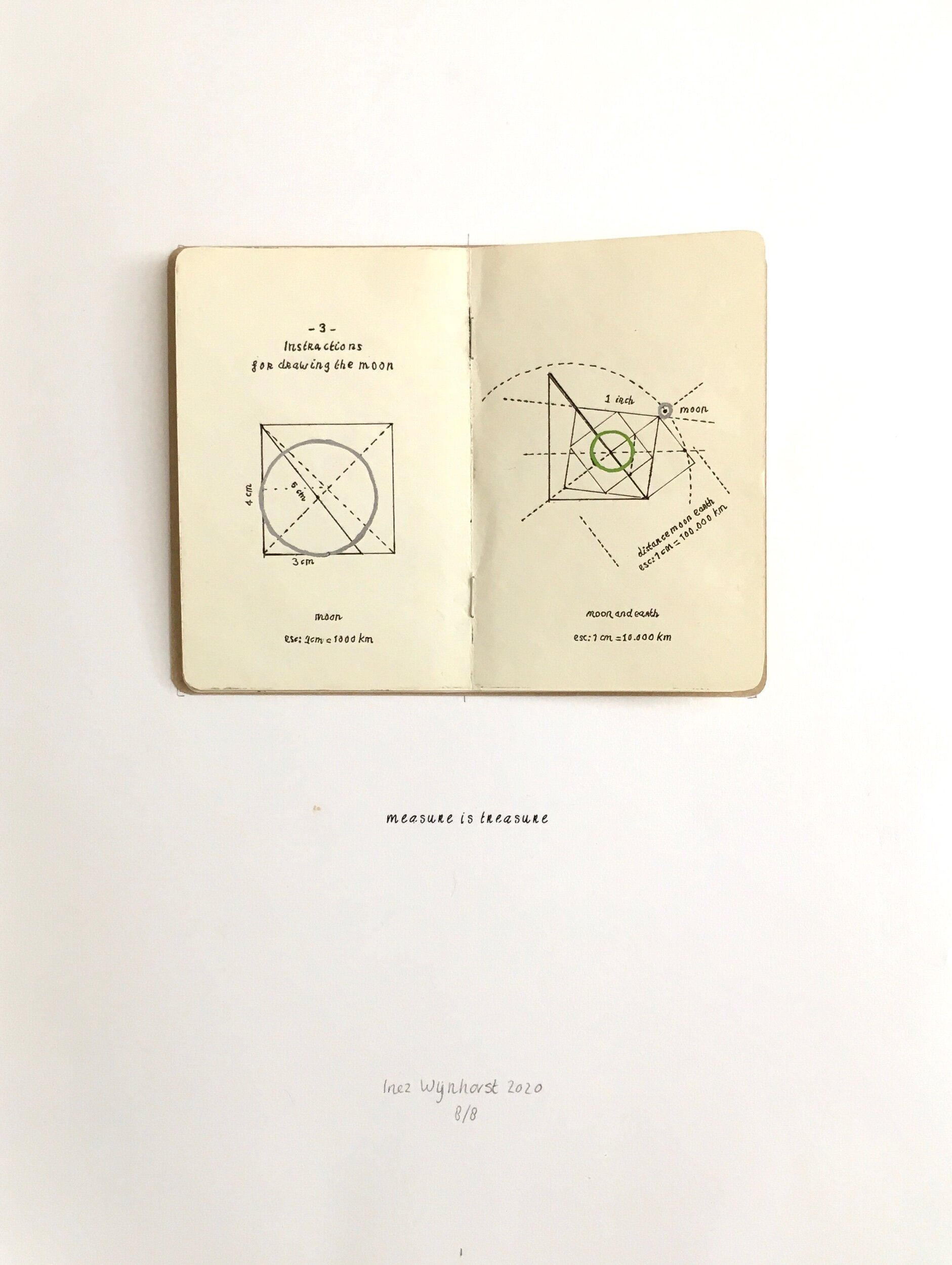 instructions for drawing the moon