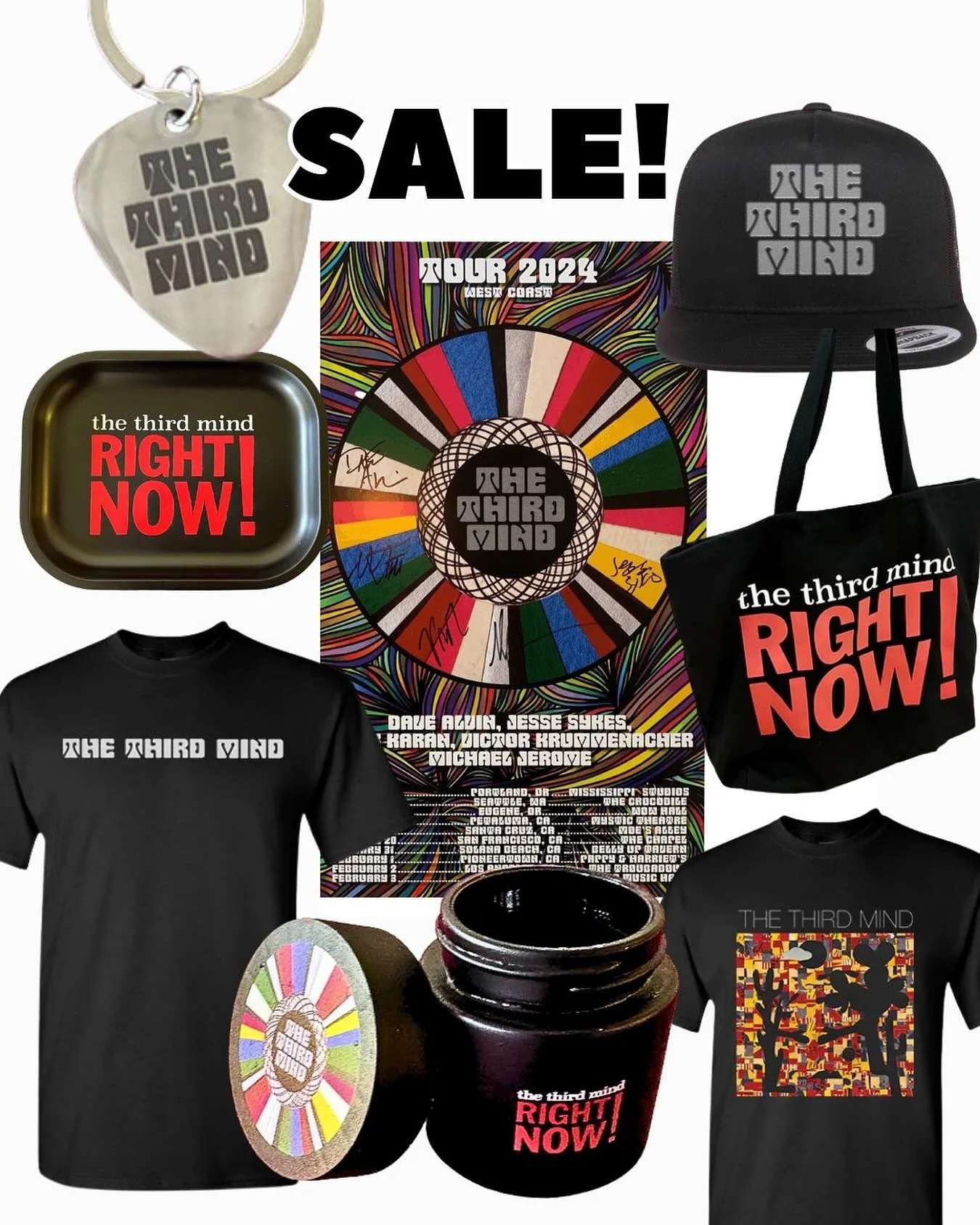 Black Friday SALE 💫  All Signed Media and Apparel &amp; Accessories 20% off for a limited time ‼️ Link in bio gets you to our store &gt; TheThirdMind.net
.
#thethridmind #bandmerch