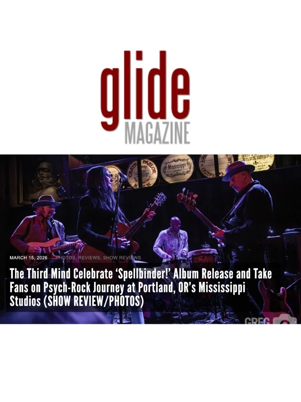 &ldquo;The Third Mind&rsquo;s ability to take ominous tunes &ndash; often about some form of death, doom, or destruction &ndash; and make them feel almost cathartic and celebratory with free-flowing jams, makes them a band perfectly suited for our cu