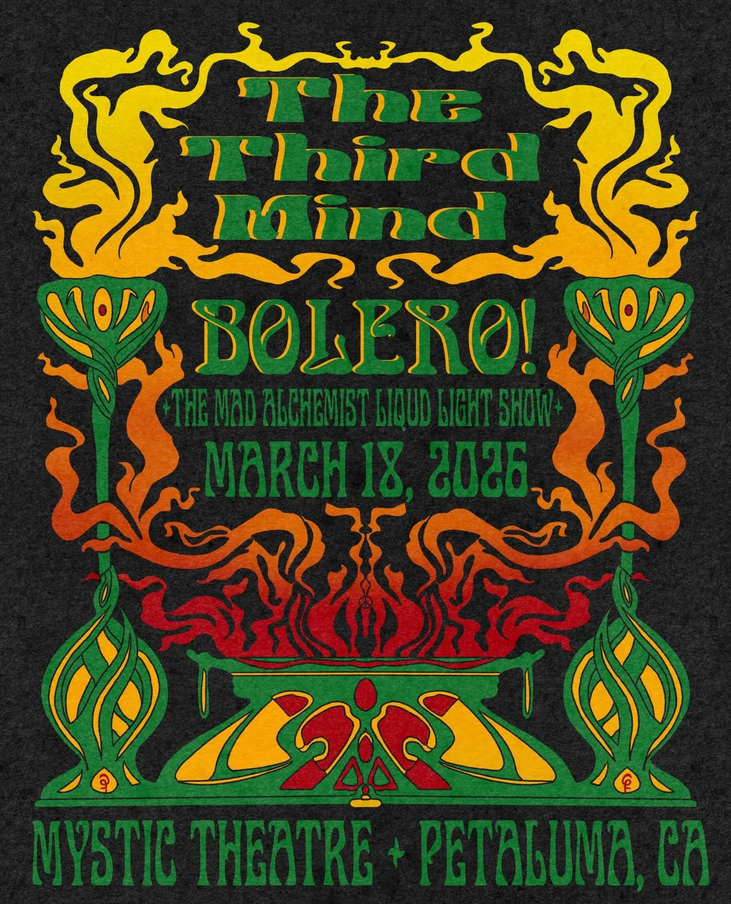 Hey Petaluma - we are excited to announce we&rsquo;ll have @themadalchemistliquidliteshow as part of tonight&rsquo;s performance at @mysticpetaluma !!! Get there early for special guest @bolero.sfc!!!