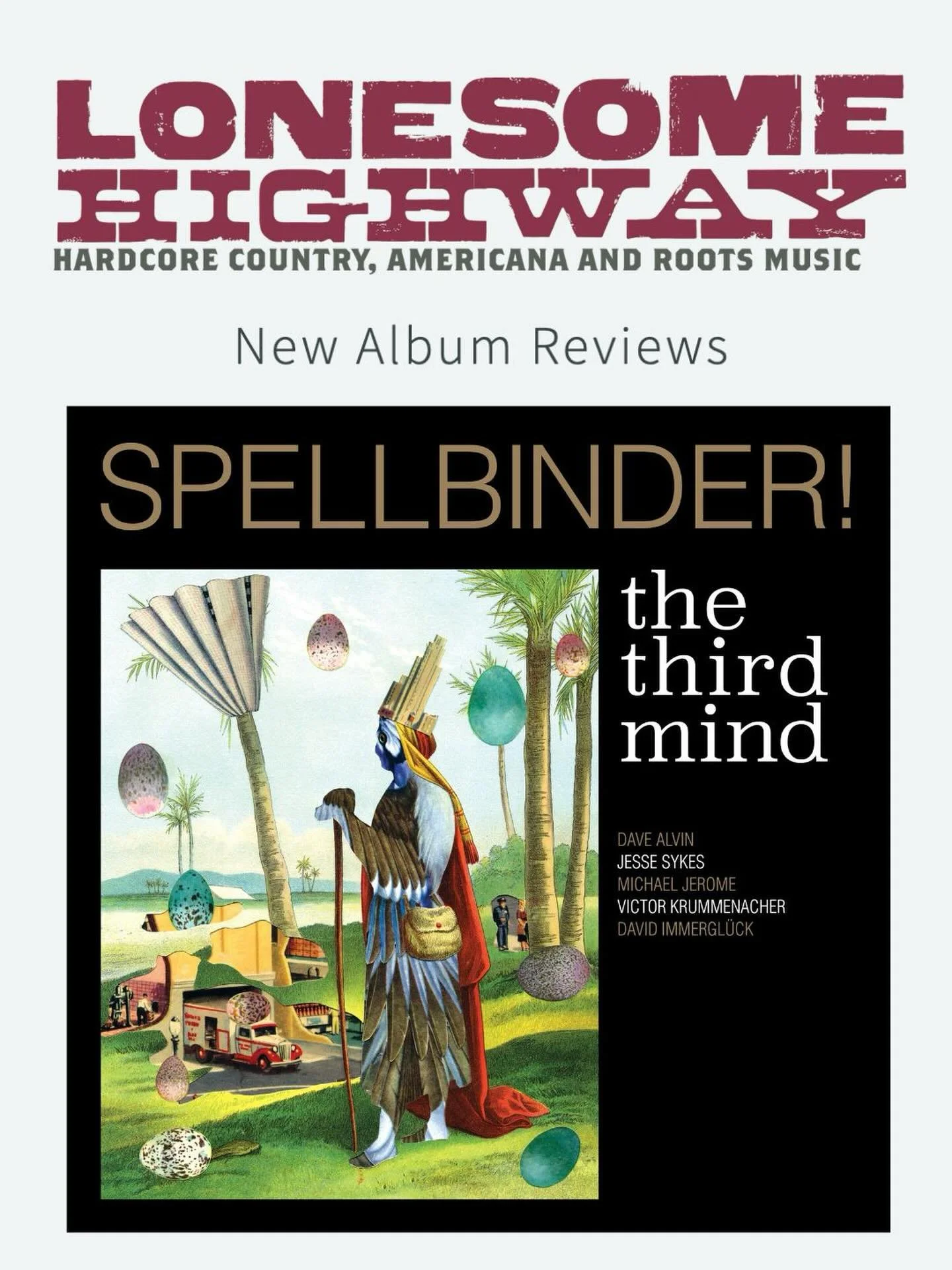 &ldquo;The free-form instrumental opener and title track is an eight-minute-plus jam inspired by Hungarian guitarist Gabor Szabo. It transforms the jazz standard original into a prog-rock/Santana crossover, superbly delivered.&rdquo; &mdash;- @loneso