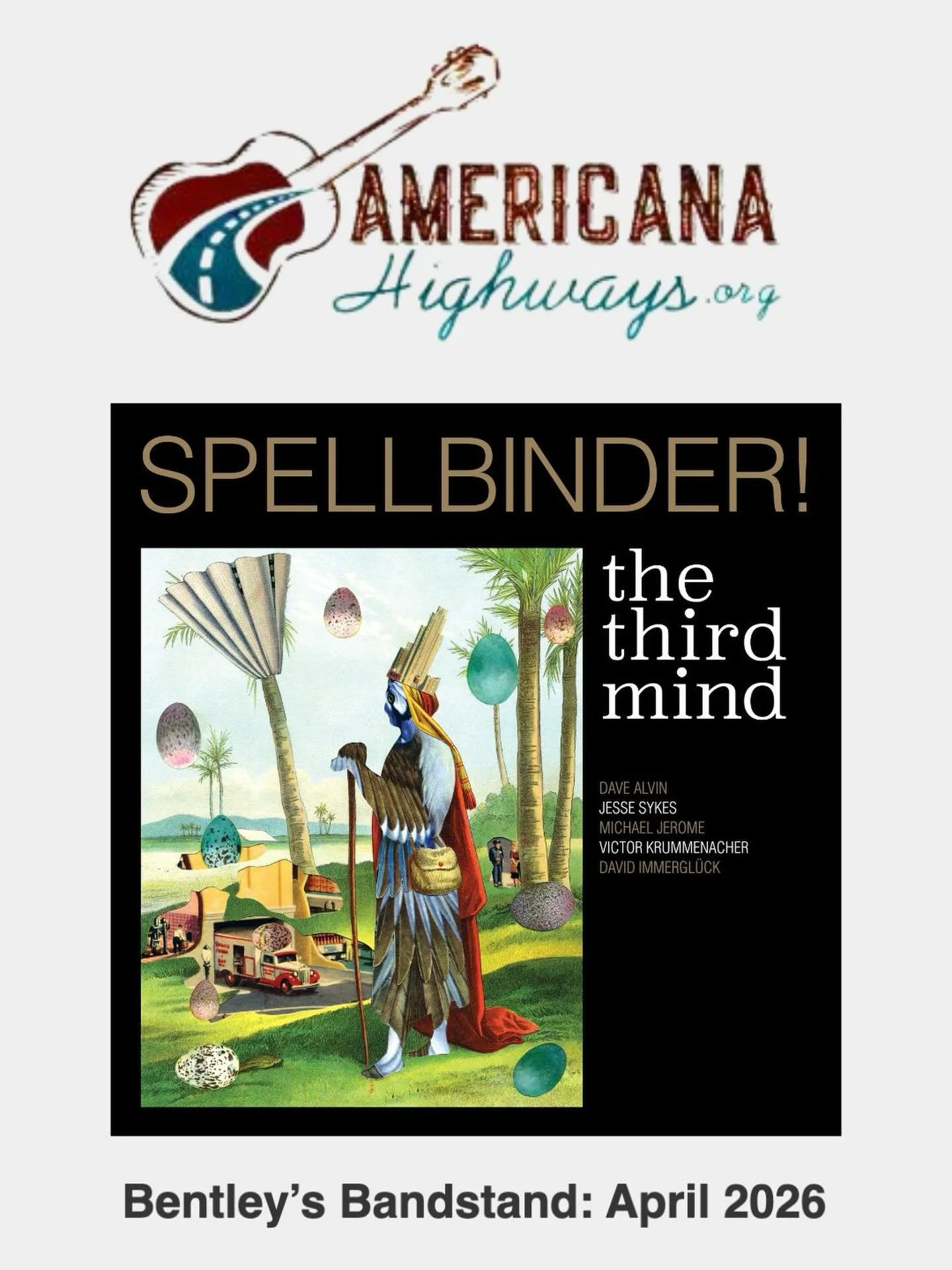 &ldquo;The Third Mind is the kind of band that has no limits. Nunca.&rdquo; &mdash;Bill Bentley, @americanahighways 

americanahighways.org