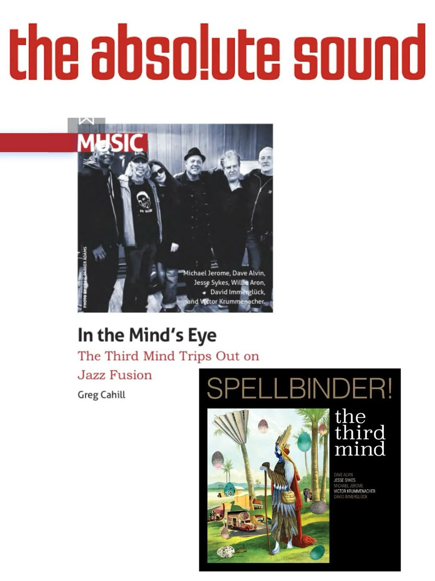 The Third Mind ⎯ Dave Alvin, Victor Krummenacher, Michael Jerome