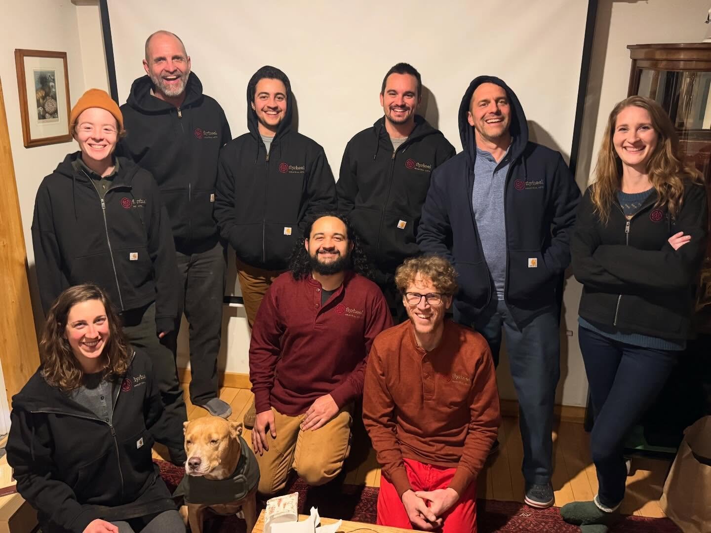 It was that time of year again! The flywheel holiday party is an important part of our tradition. Sadly we were missing 2 important faces this year due to sickness. But always thankful for the people we get to work with! 

#party #newswag #hoodies #f