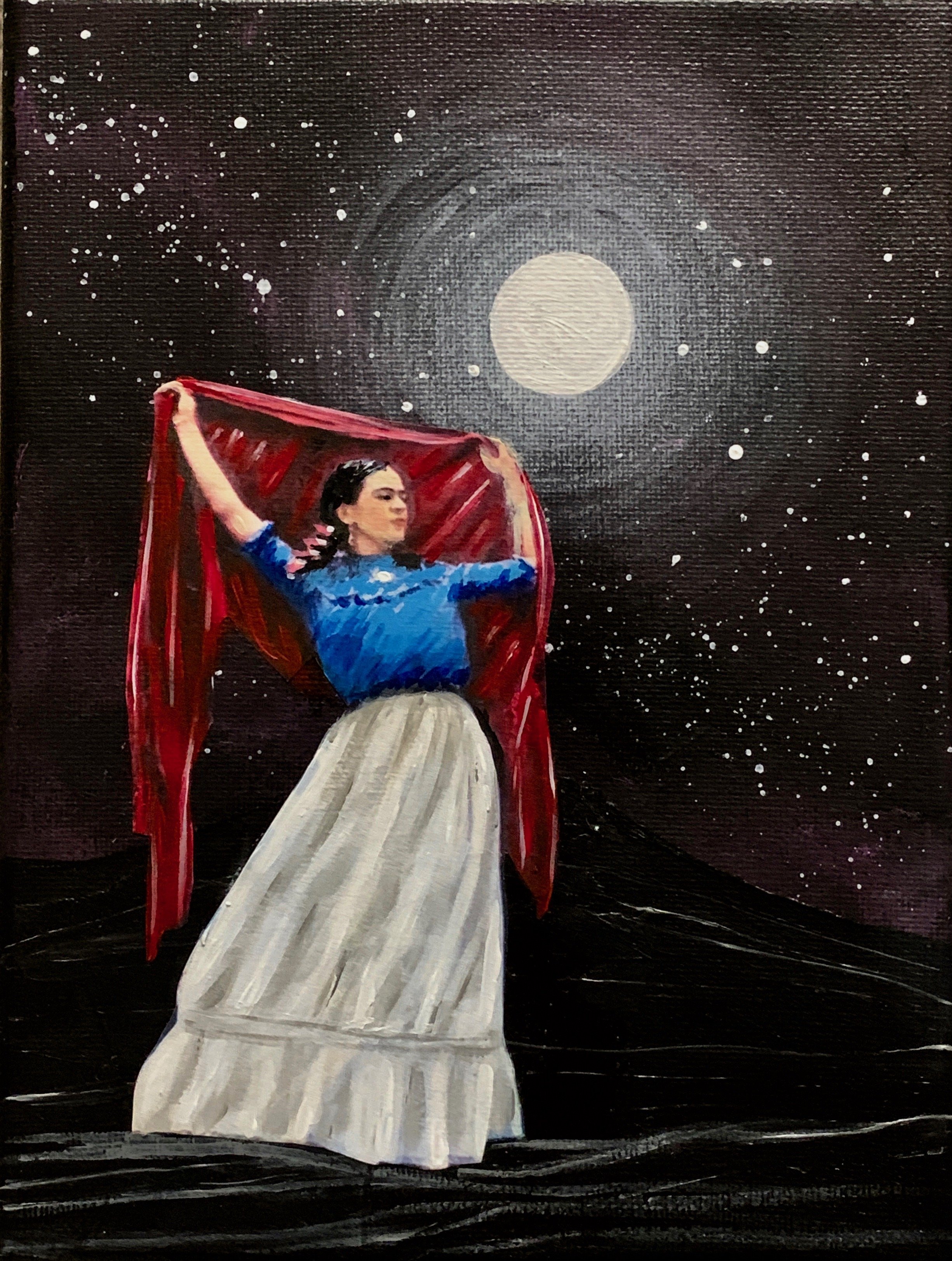 DAmico Fridas Freedom 2021 Acrylic and Resion 350.jpeg