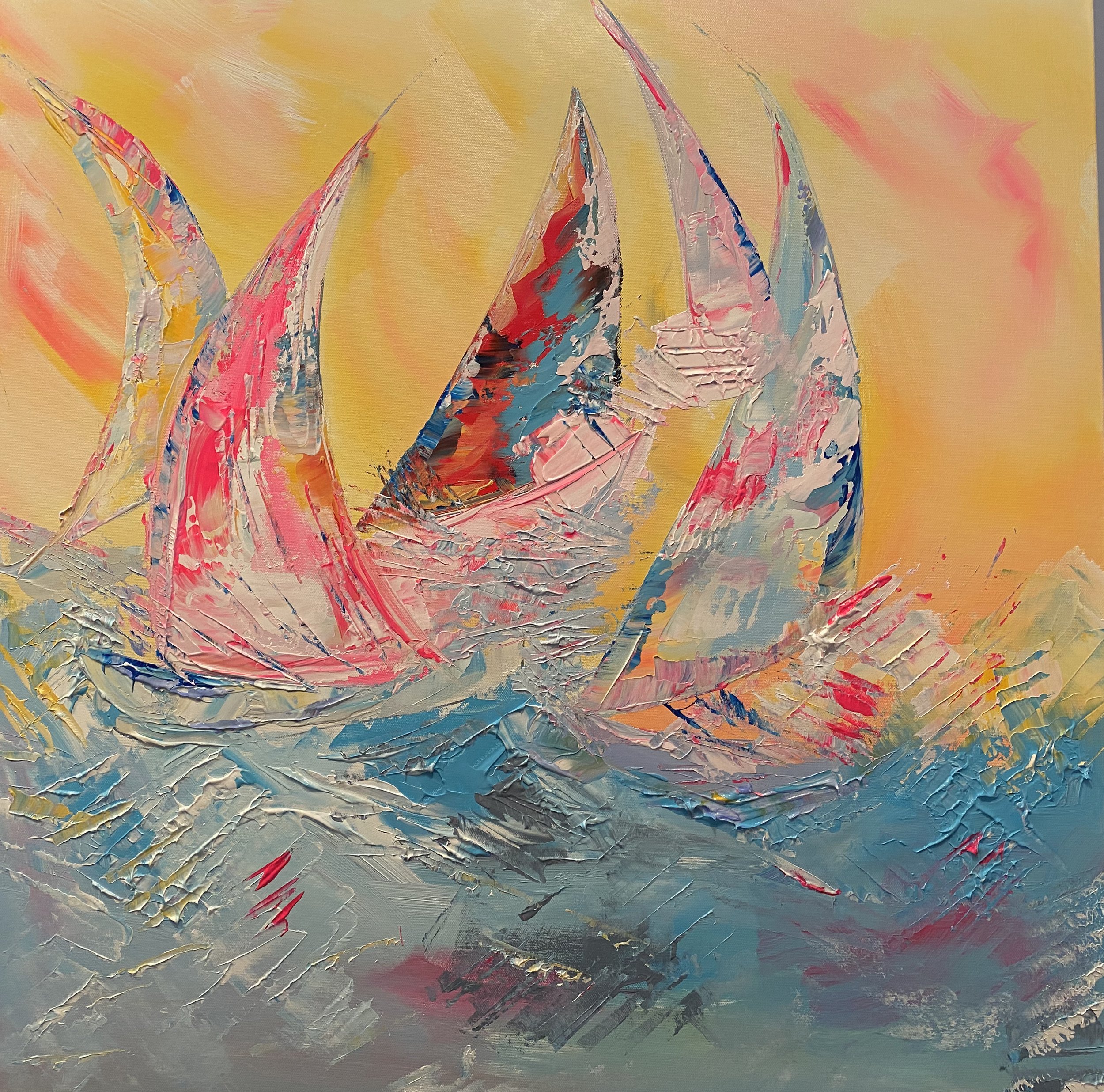 Jousset Drouhin, Happy Tempest 30 x30 Acrylic, 1500.jpeg
