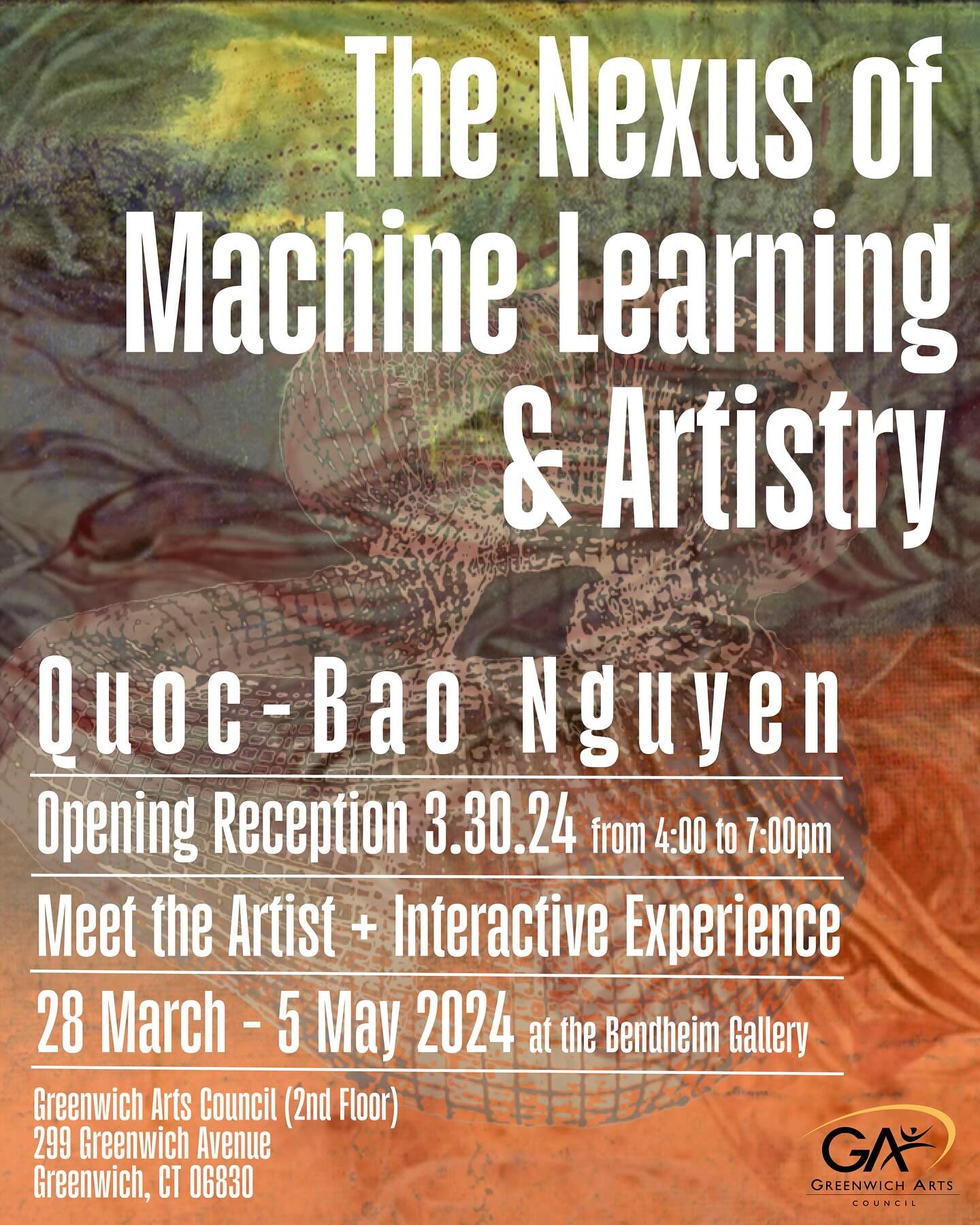 Artistry Redefined! 🖌️
Join us at the Bendheim Gallery to witness &ldquo;The Nexus of Machine Learning and Artistry&rdquo;, a testament to Quoc-Bao Nguyen&rsquo;s unique journey from the cutting-edge labs of IBM to the forefront of contemporary art.