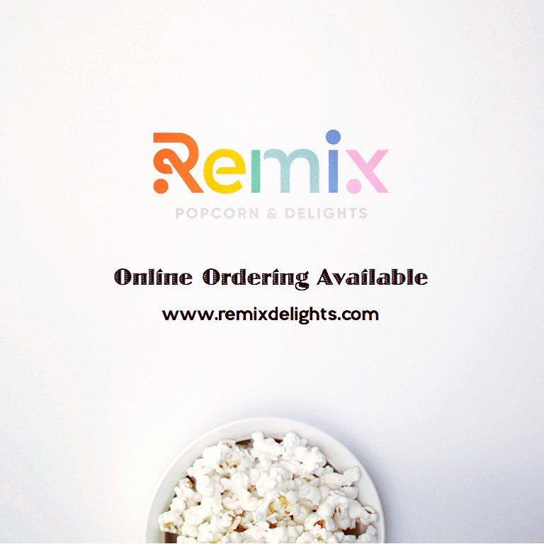 Online ordering is now available!  We are open for curbside pickup Wednesday- Sunday from 12-5pm.  We appreciate all of your support!
#remixdelights #supportlocal #smallbusiness #popcorn #candy #stpaul #curbsidepickup