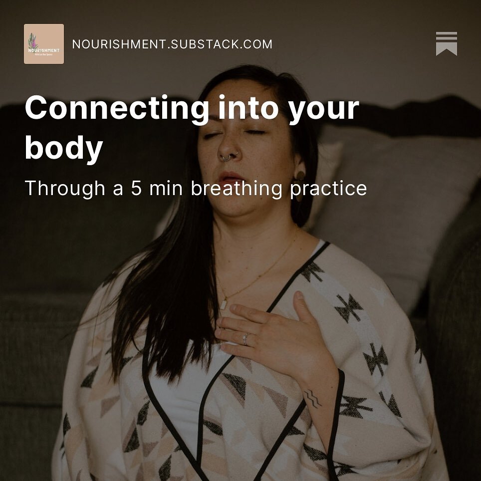 With Fall here, the season change be be tricky especially with slowing down from the summer. 

I&rsquo;ve shared a 5 minute breathing practice you&rsquo;re welcome to give a whirl in your car, on the toilet (with the door closed 😉), or laying down. 