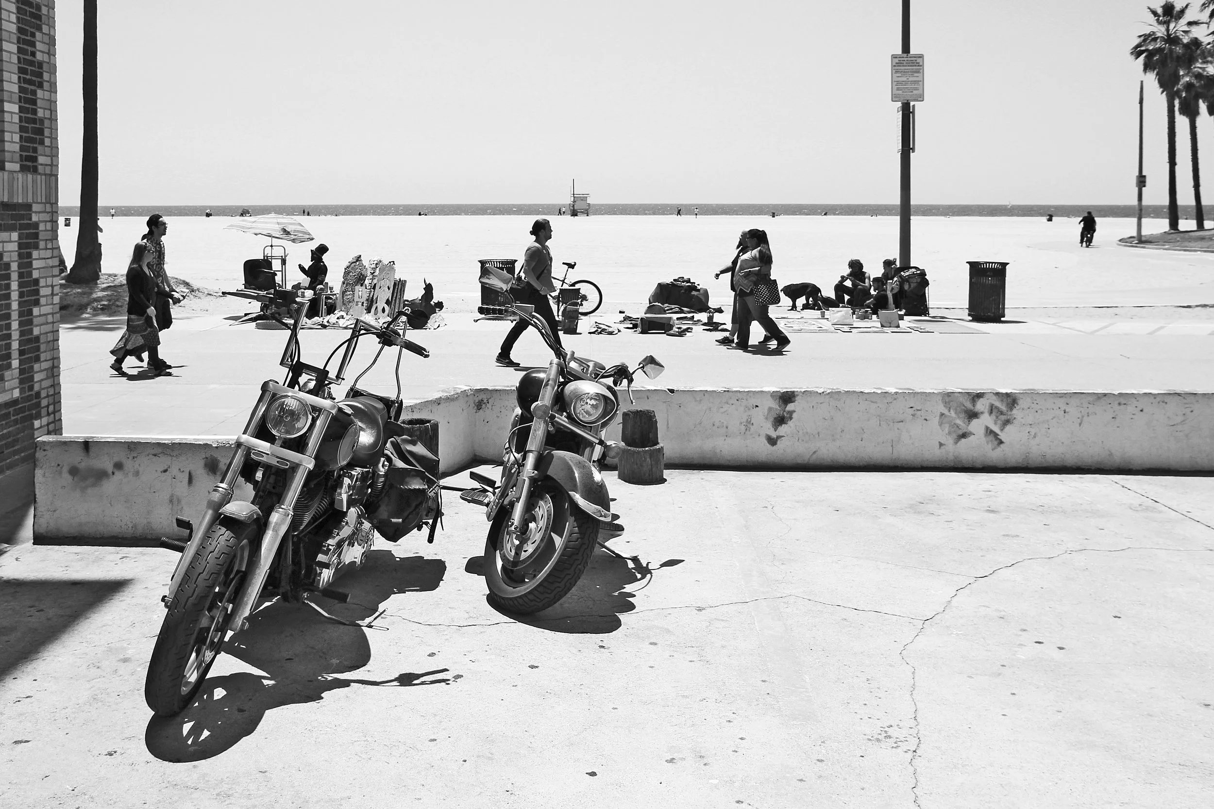 Motorcycles, Venice, CA 2015