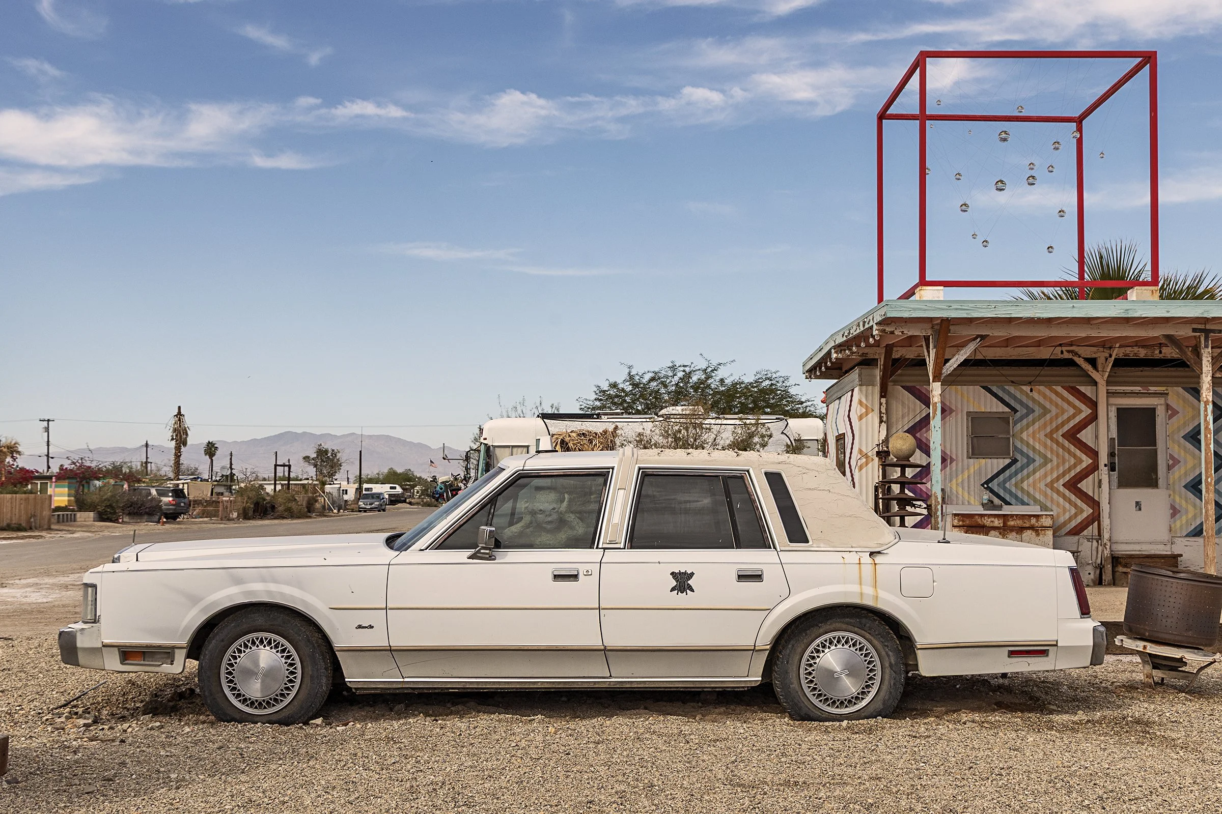 Lincoln Town Car, Bombay Beach, CA 2025