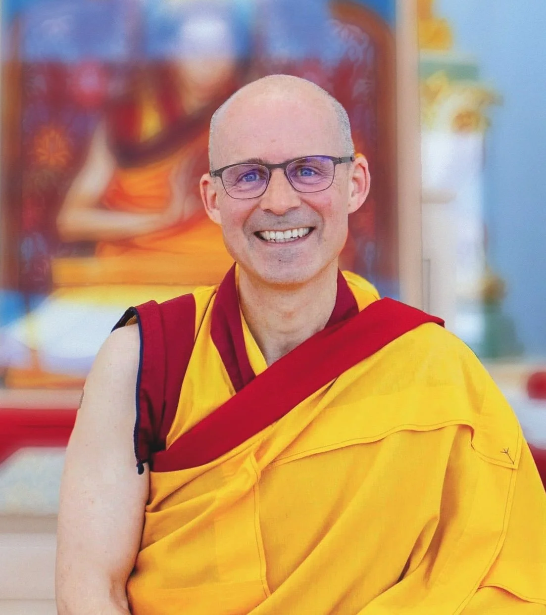 Gen-la Kelsang Jampa er en internasjonalt anerkjent, ordinert buddhistlærer og den åndelige lederen for den Den Nye Kadampa-tradisjonen ~ Internasjonal Kadampa Buddhistunion (NKT-IKBU).