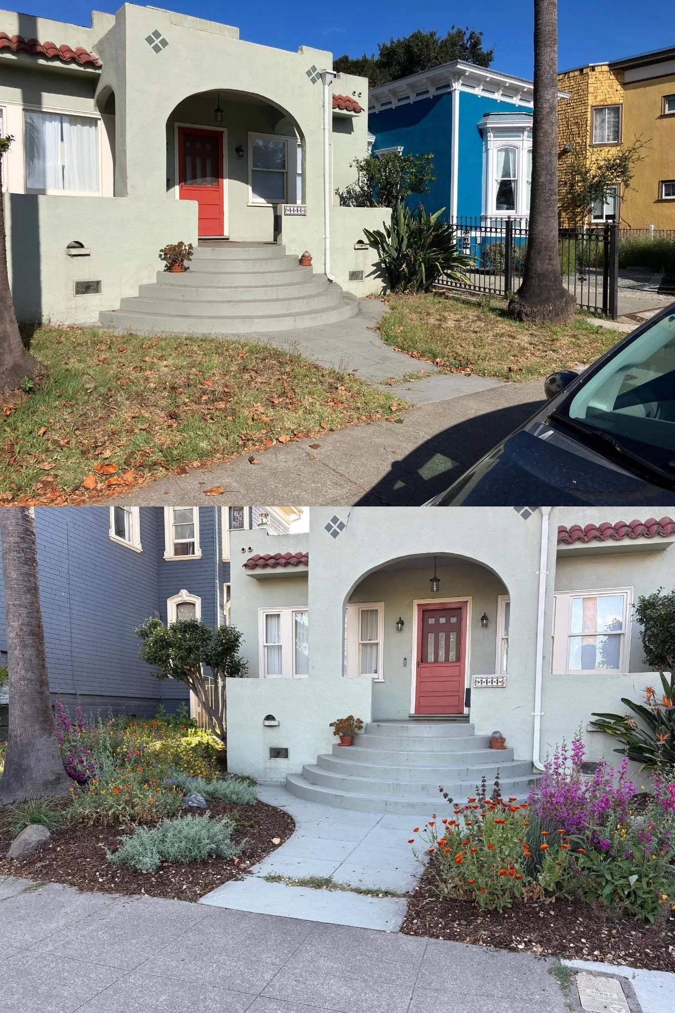 West Oakland - before & after