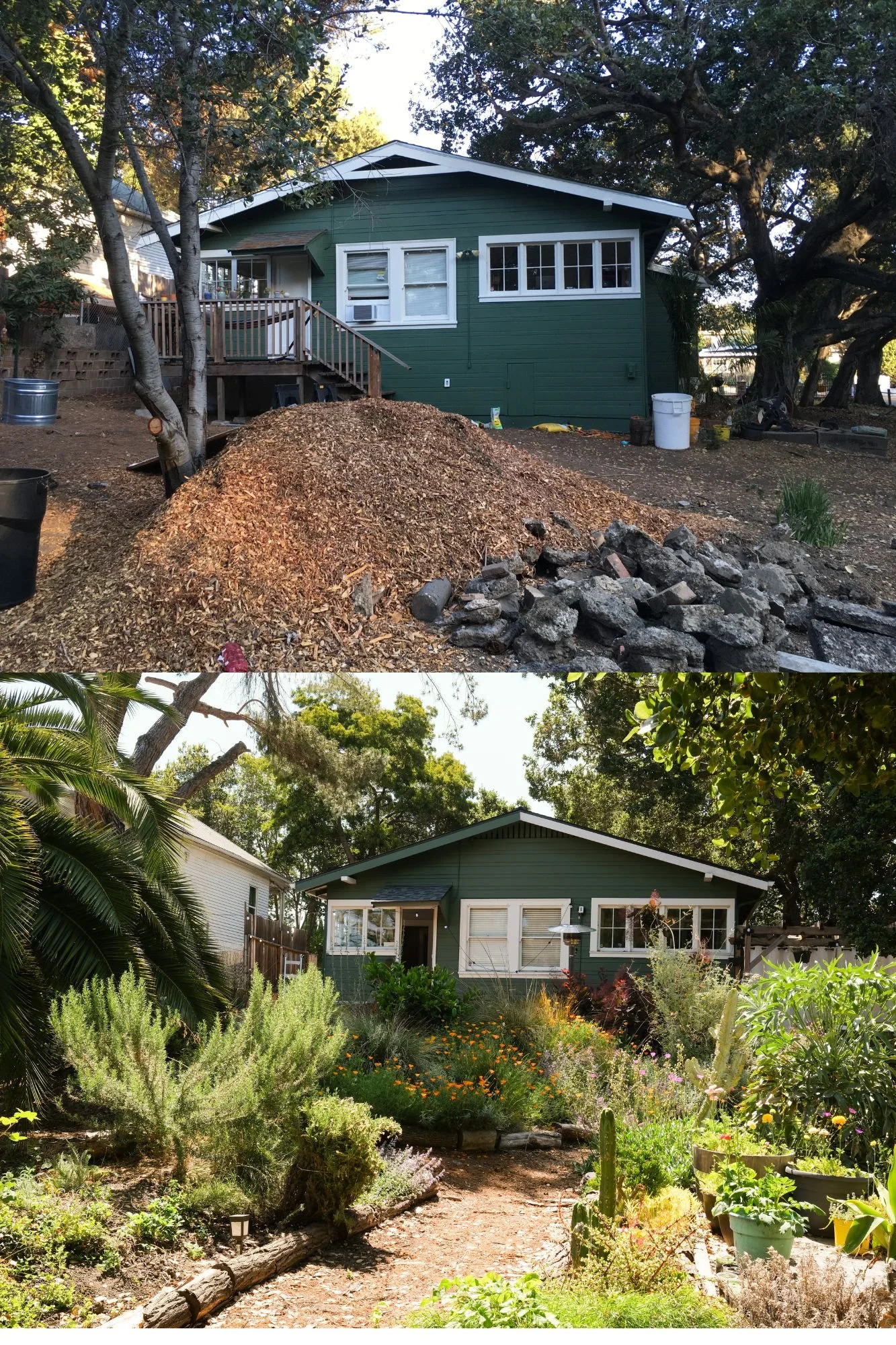 Humboldt Ave - before & after