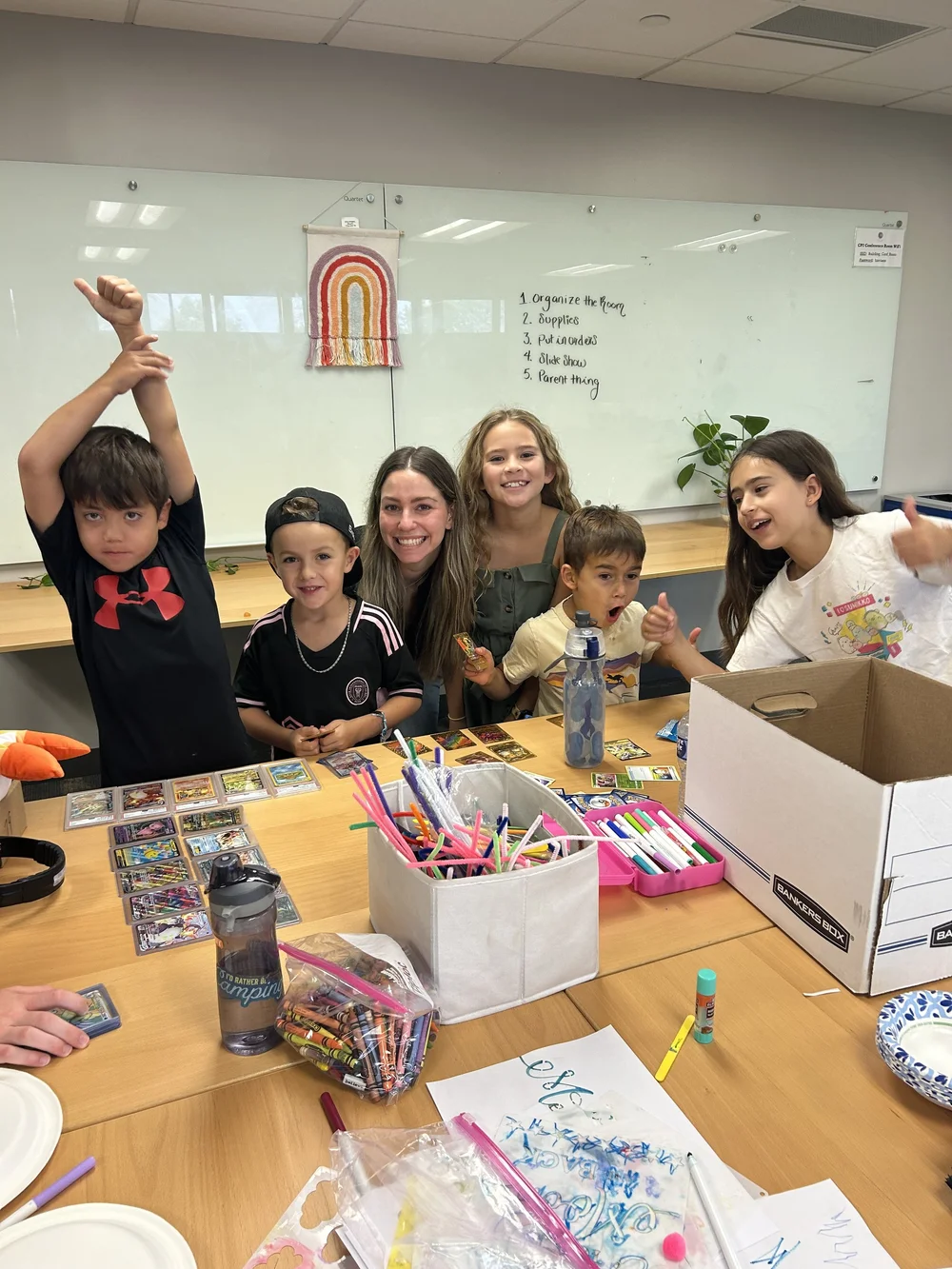 Connection and play in a Rooted Rhythm therapy group