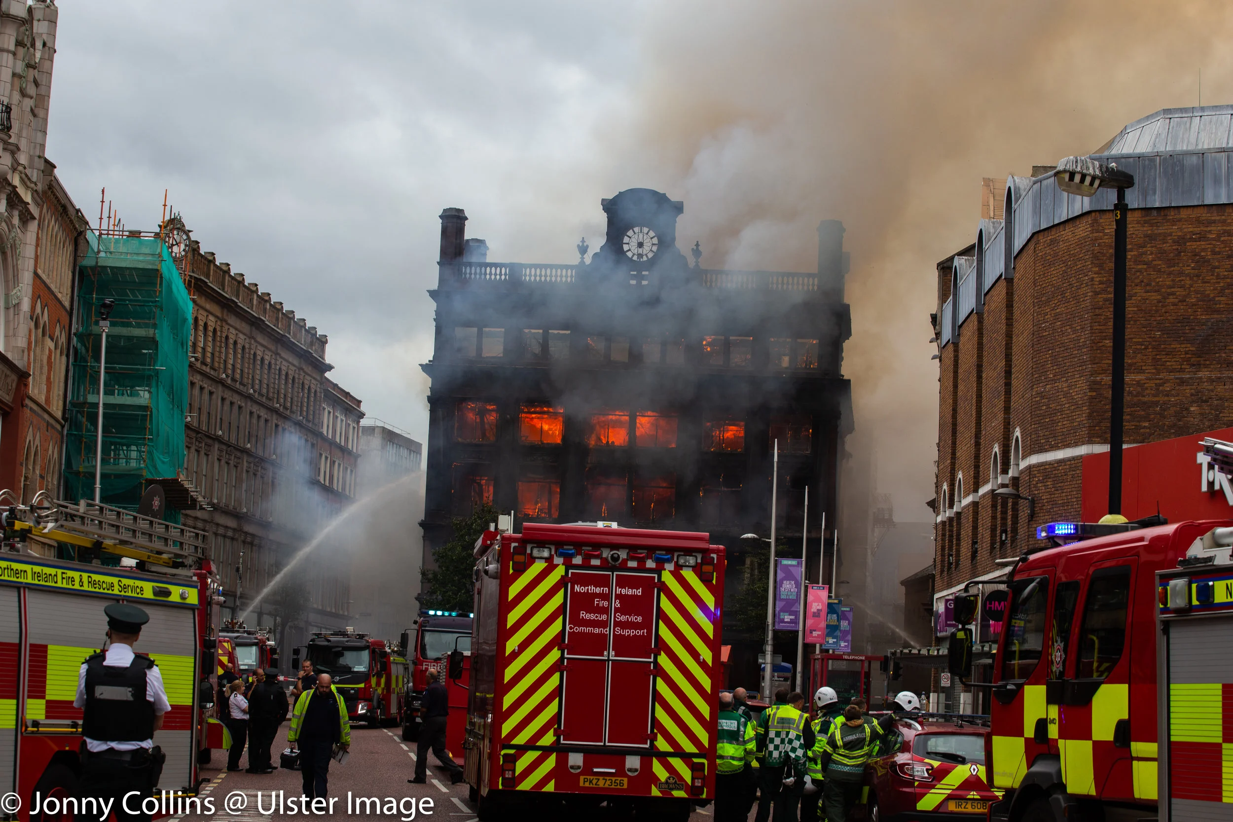 Primark Belfast Fire  
