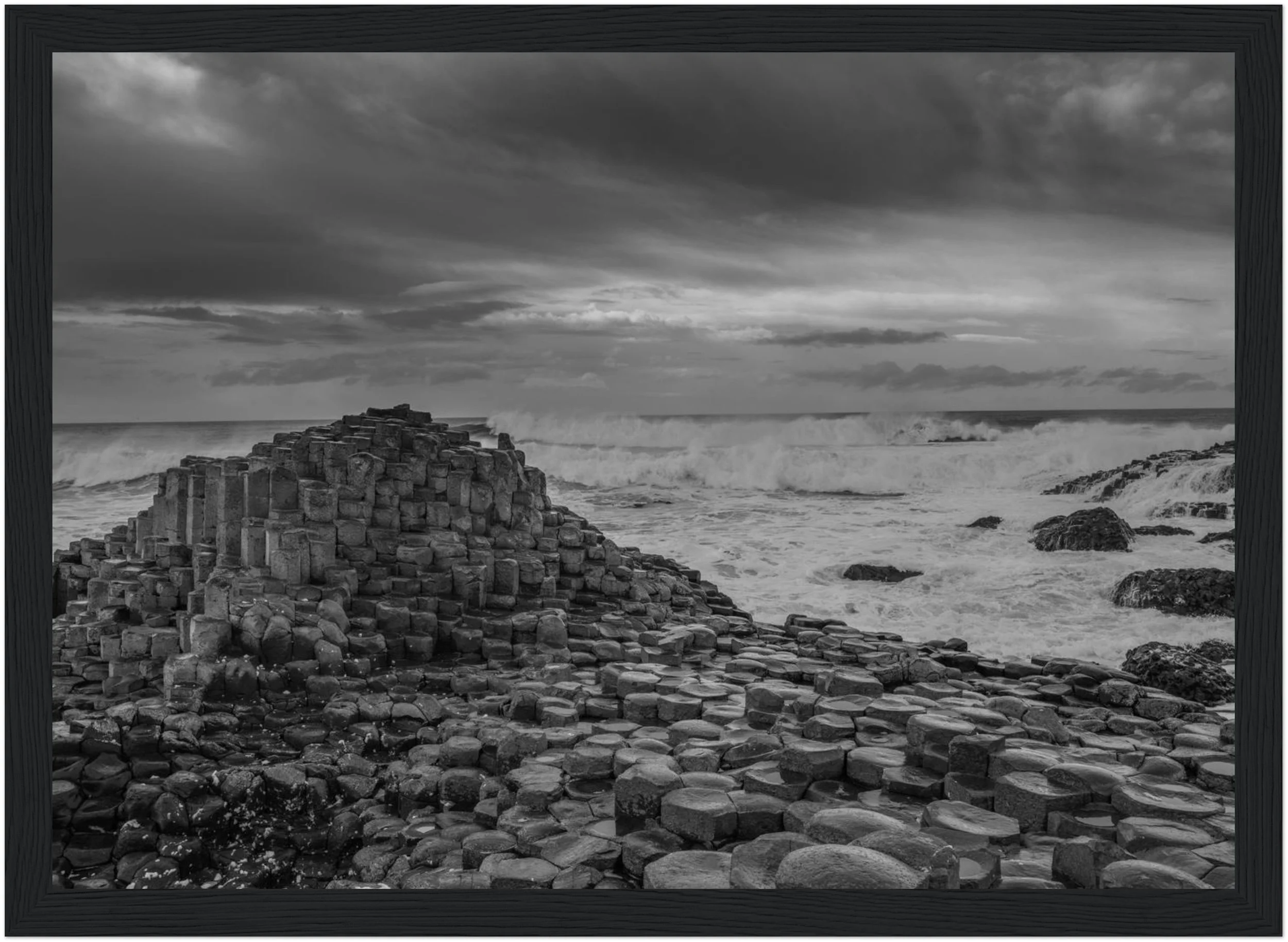 The Power of the Causeway Framed Poster