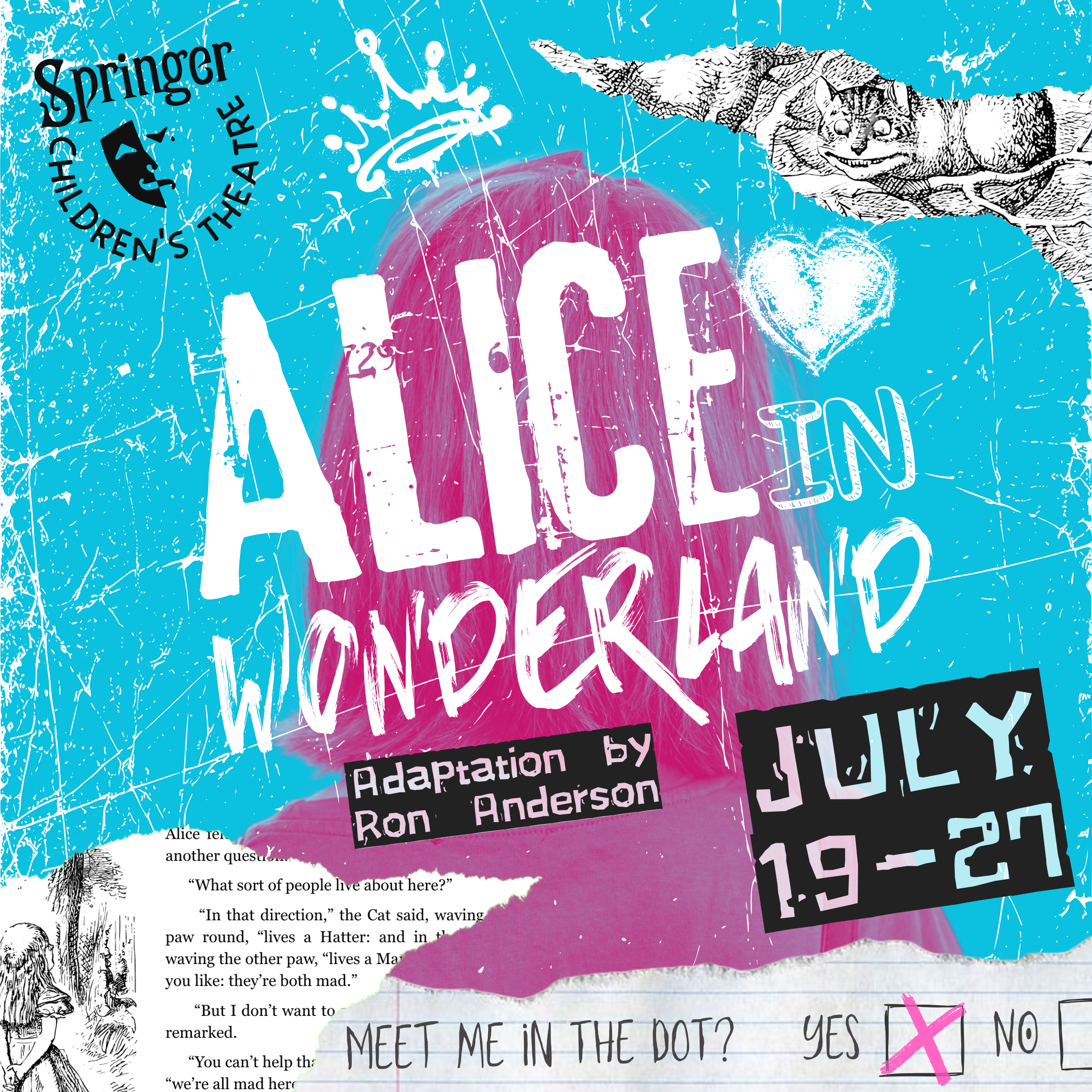 Alice In Wonderland Falling