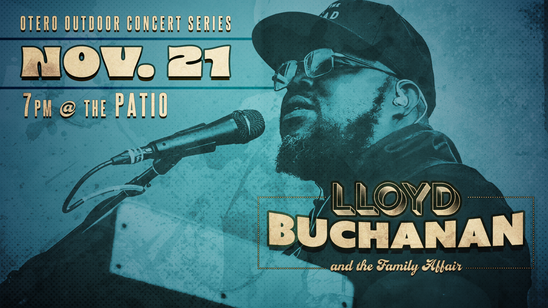 PATIO Concert: Lloyd Buchanan &amp; the Family Affair