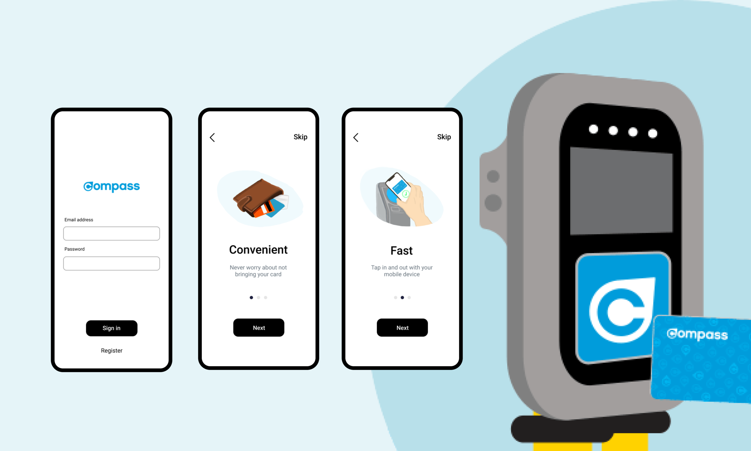 COMPASS CARD RE-DESIGN