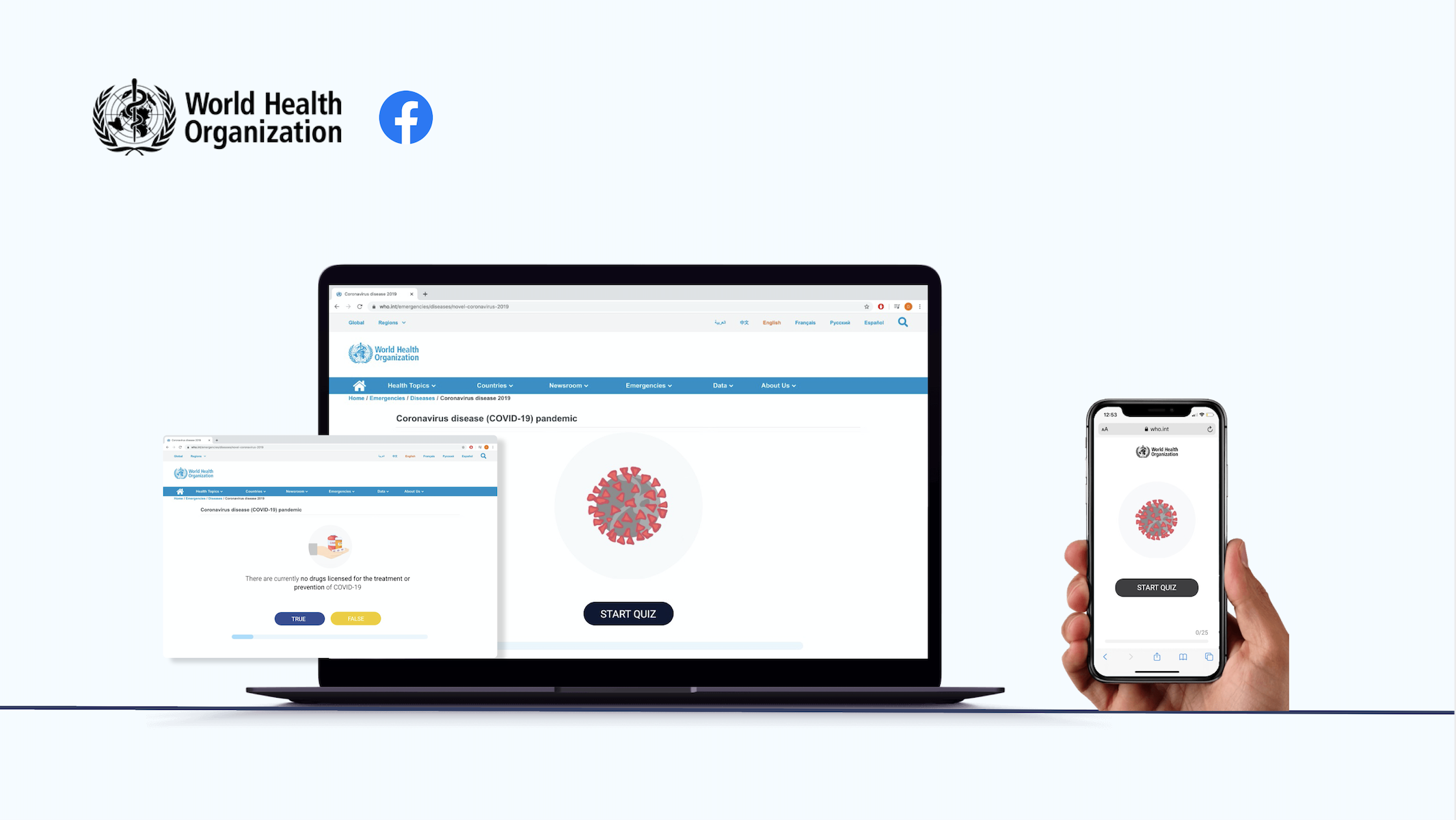 True or False Quiz (WHO) (Copy)