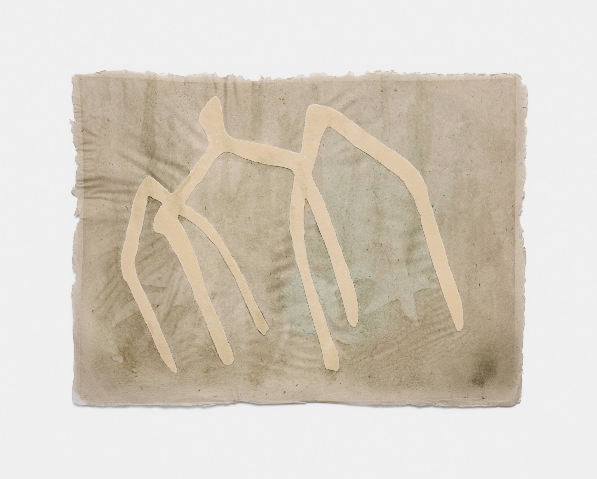 Untitled, Handmade paper, 22 x 30 inches