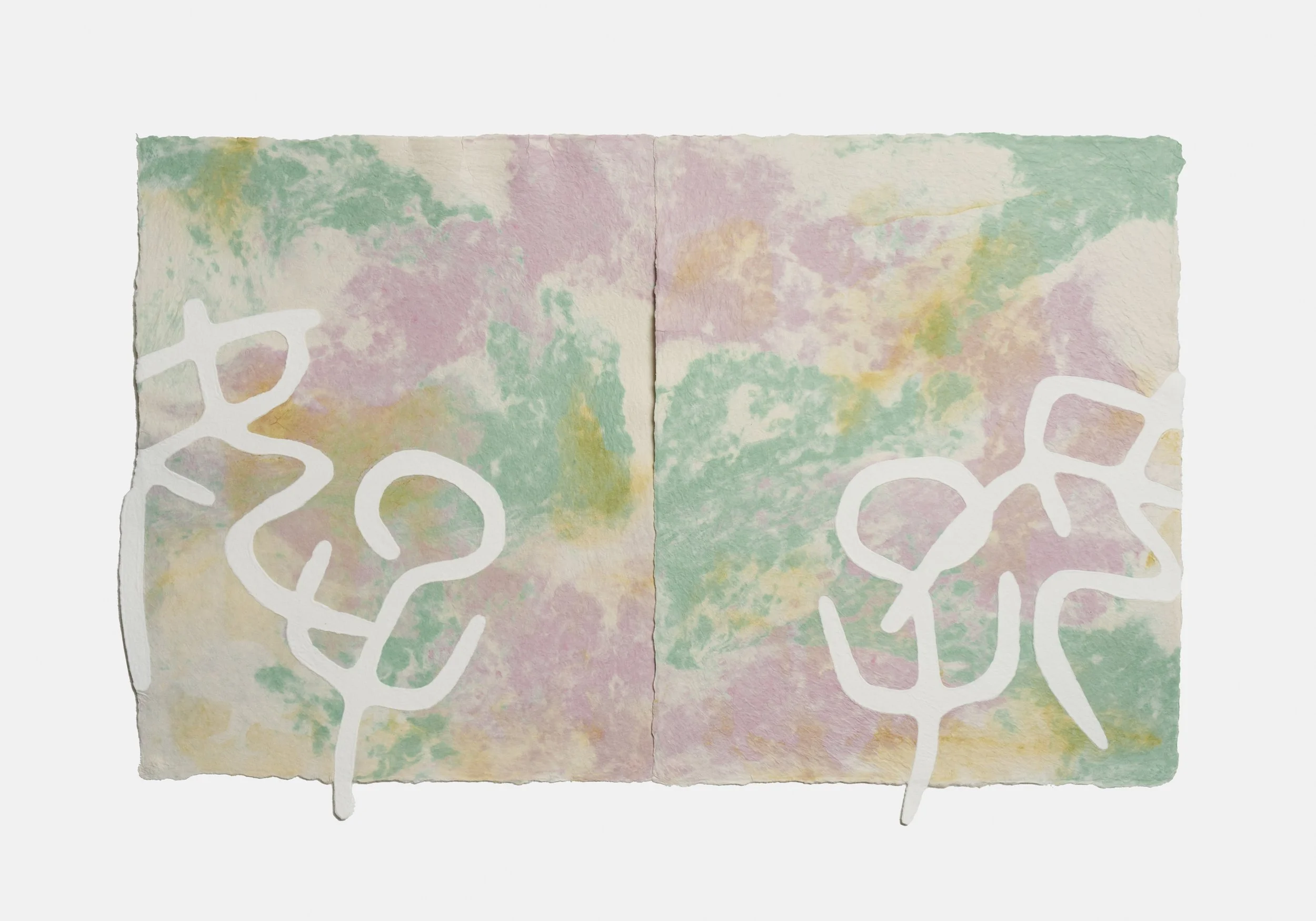 Untitled, Handmade paper, 20.5 x 33 inches