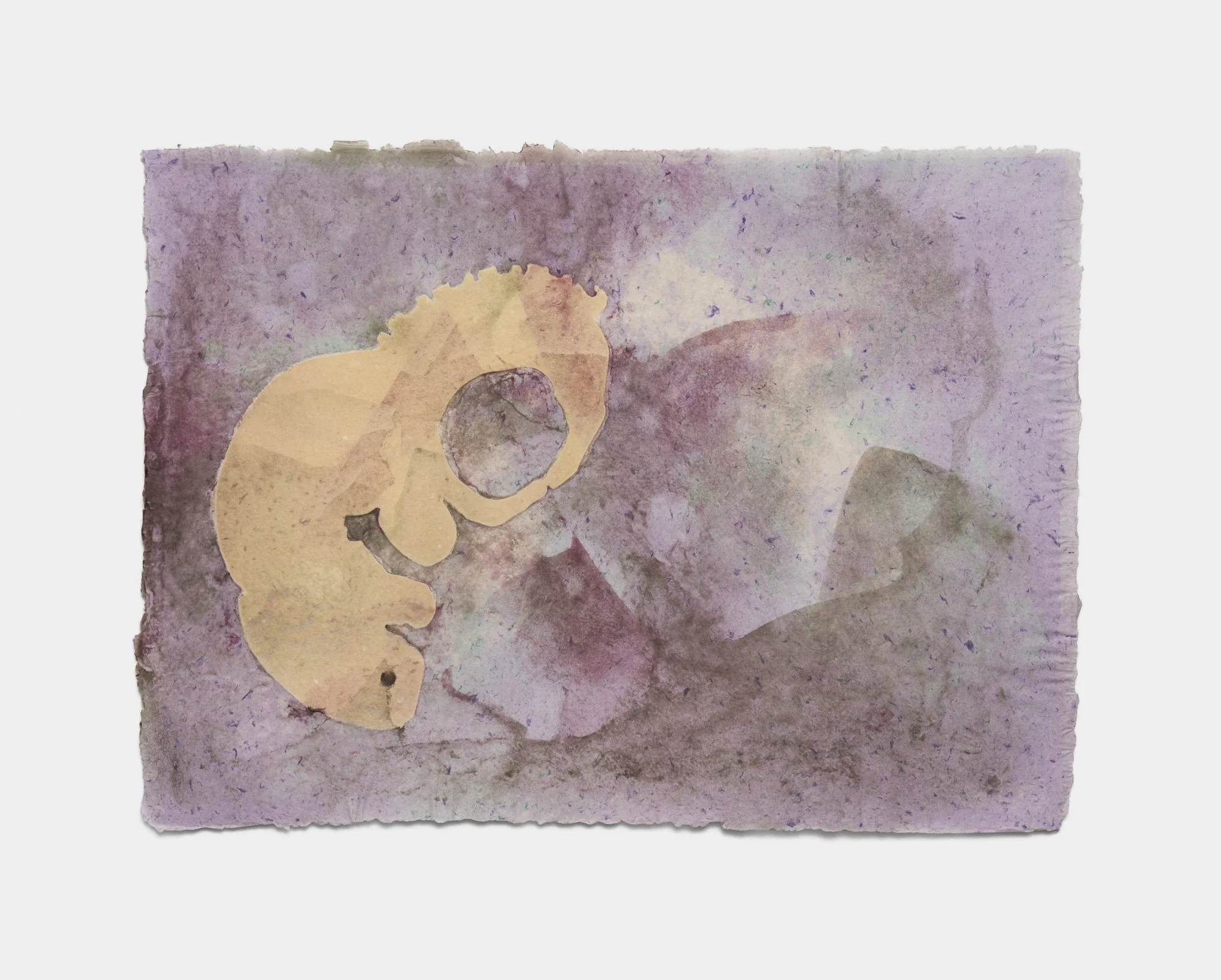 Untitled, Handmade paper, 22.5 x 30 inches