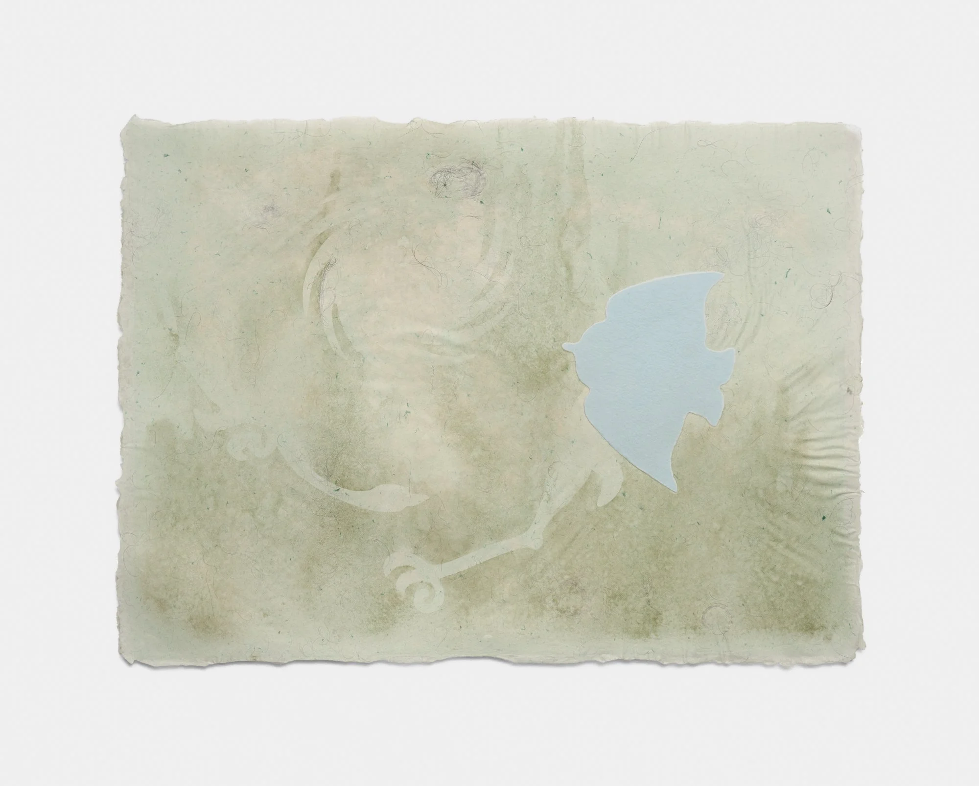 Untitled, Handmade paper, 22 x 30 inches