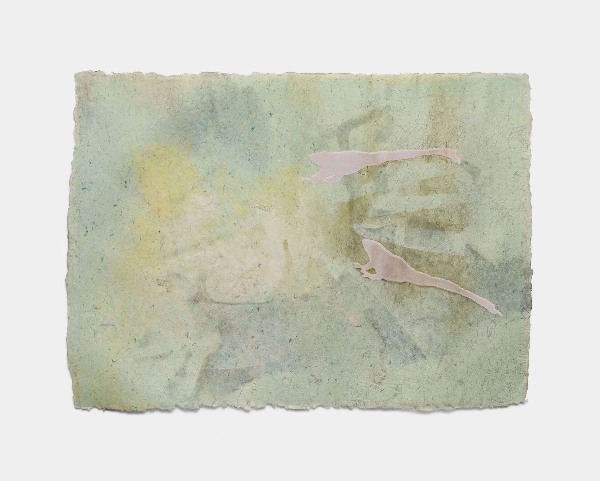 Untitled, Handmade paper, 22.5 x 30 inches