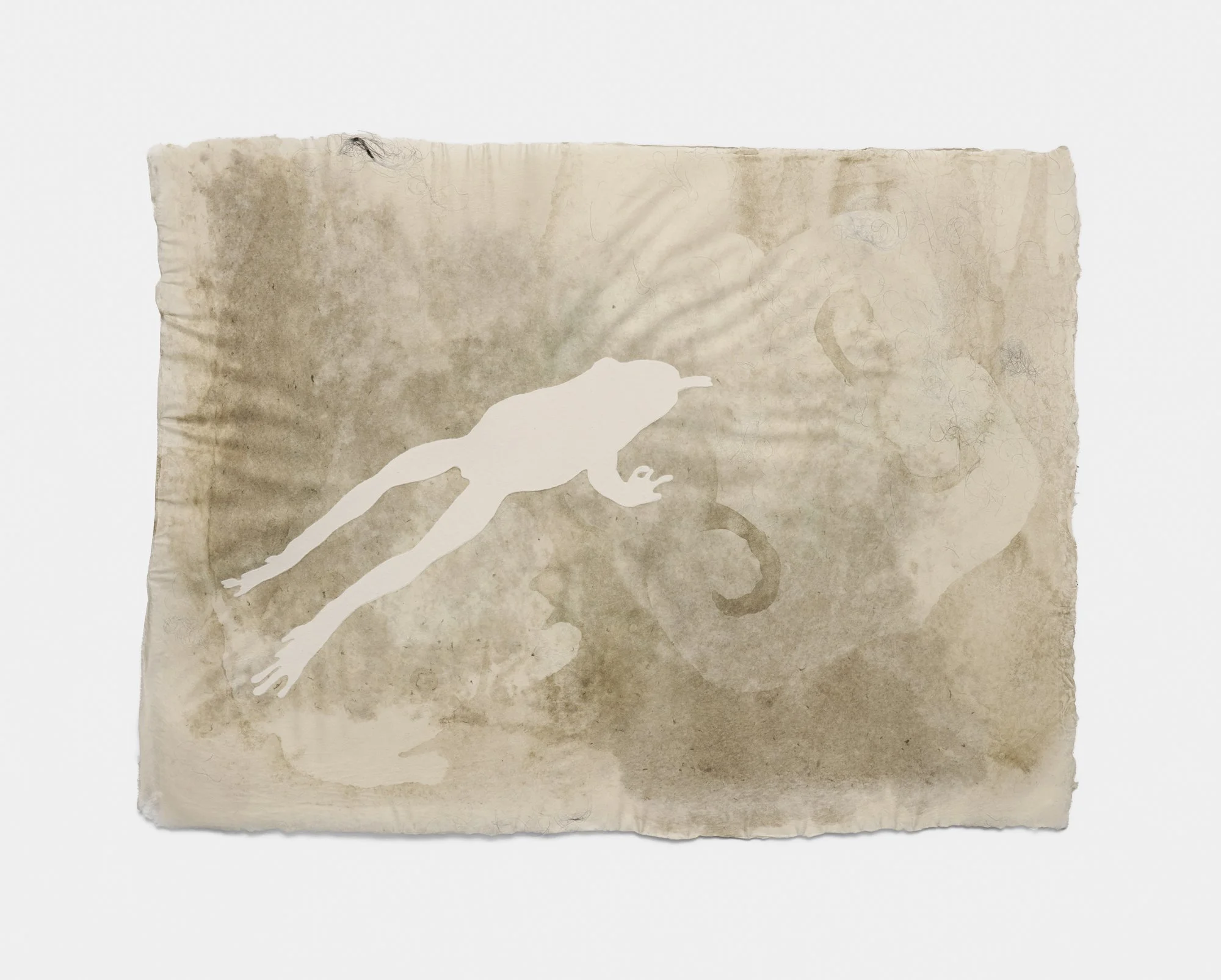 Untitled, Handmade paper, 22.5 x 30 inches