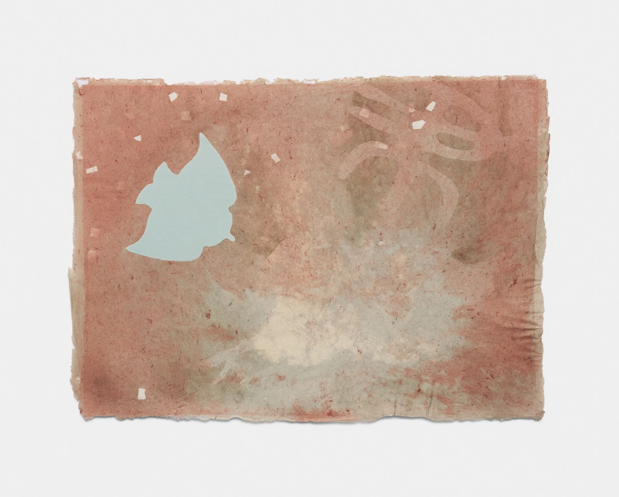 Untitled, Handmade paper, 22 x 30 inches