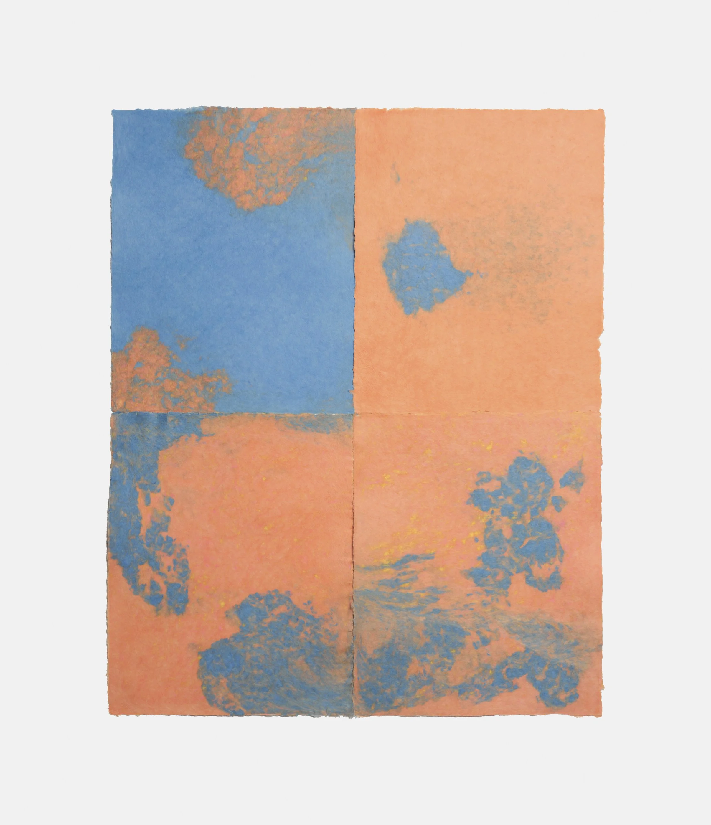 Untitled, Handmade paper, 40.5 x 33.5 inches