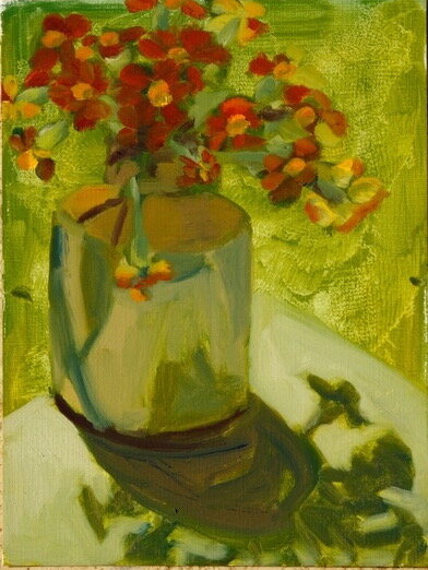 Marigolds 12" x 9"