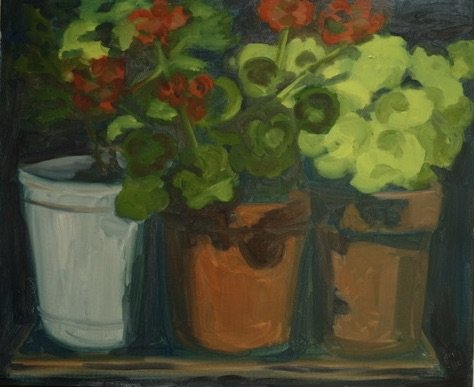 In the Window 20" x 24"