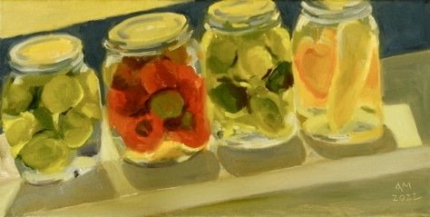 Pickled Peppers 10" x 20"