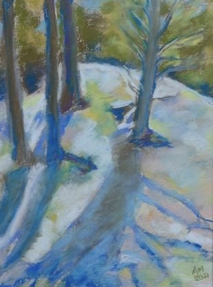 Winter Light, Egremont 12" x 9" (Copy)