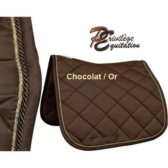 Tapis dressage Palm Beach chocolat