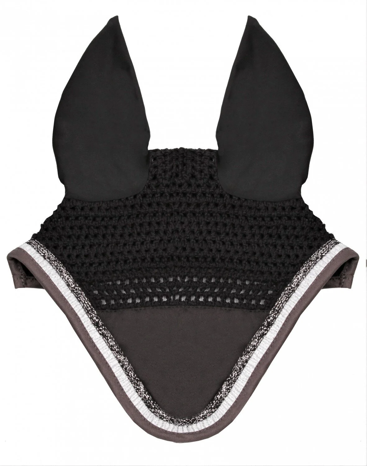 Bonnet Glitter Sd design Noir/ Argent