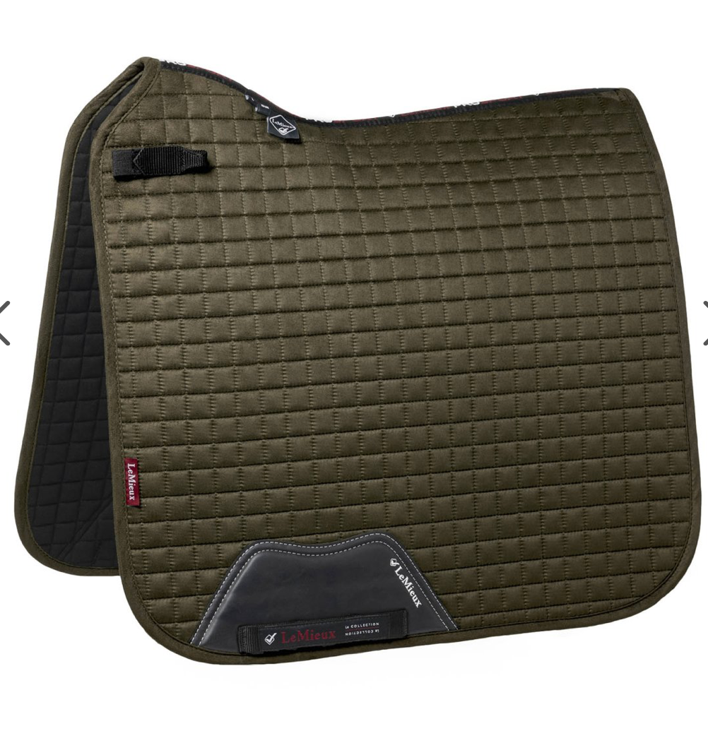 Tapis de selle de dressage carbon mesh air dressage lemieux en ance