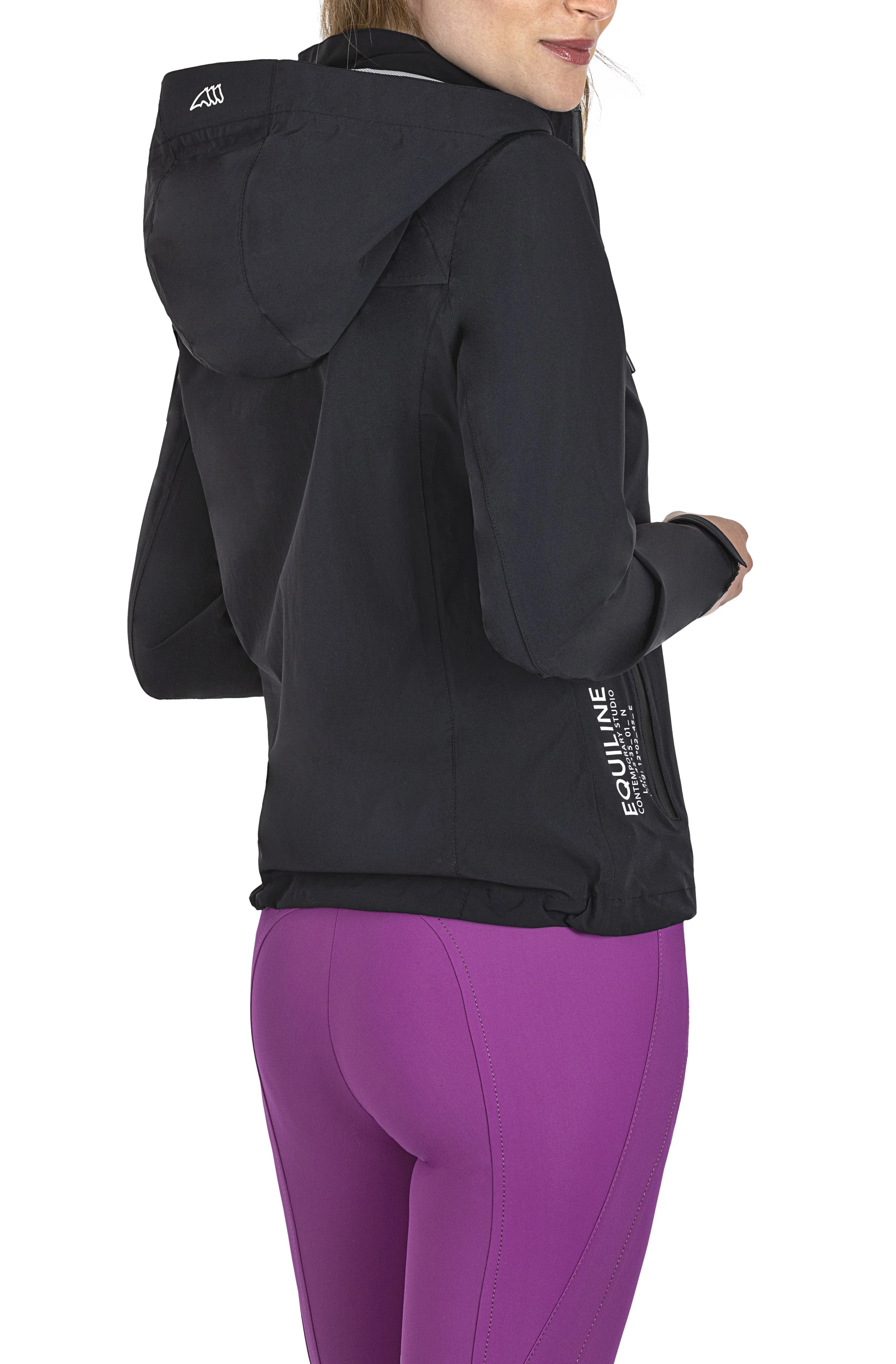 Veste Imperméable Unisexe EQUILINE - Taille XL - Couleur Noire - Neuf Sous Emballage