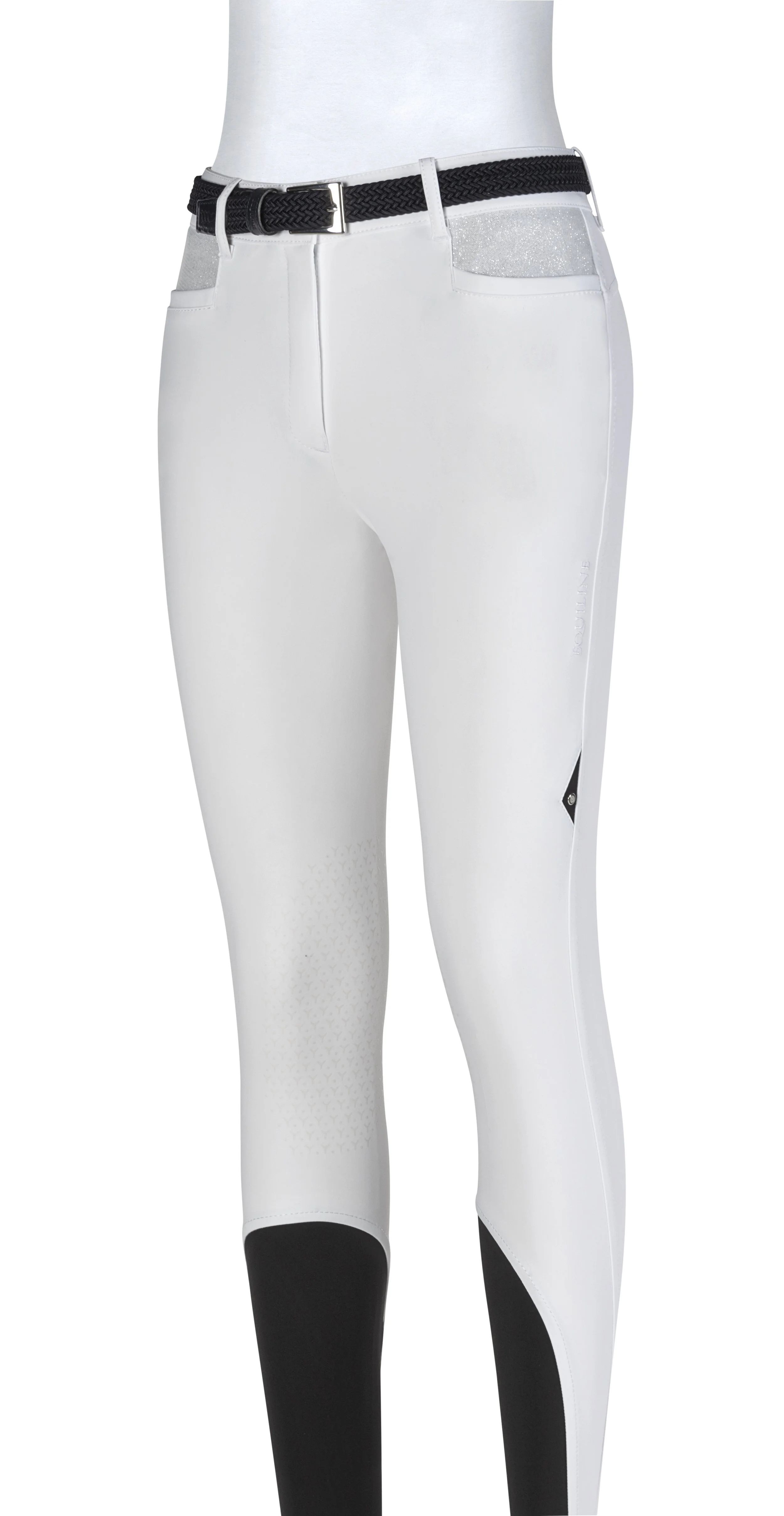 Pantalon équitation femme Equiline Egirek - grey print - 38