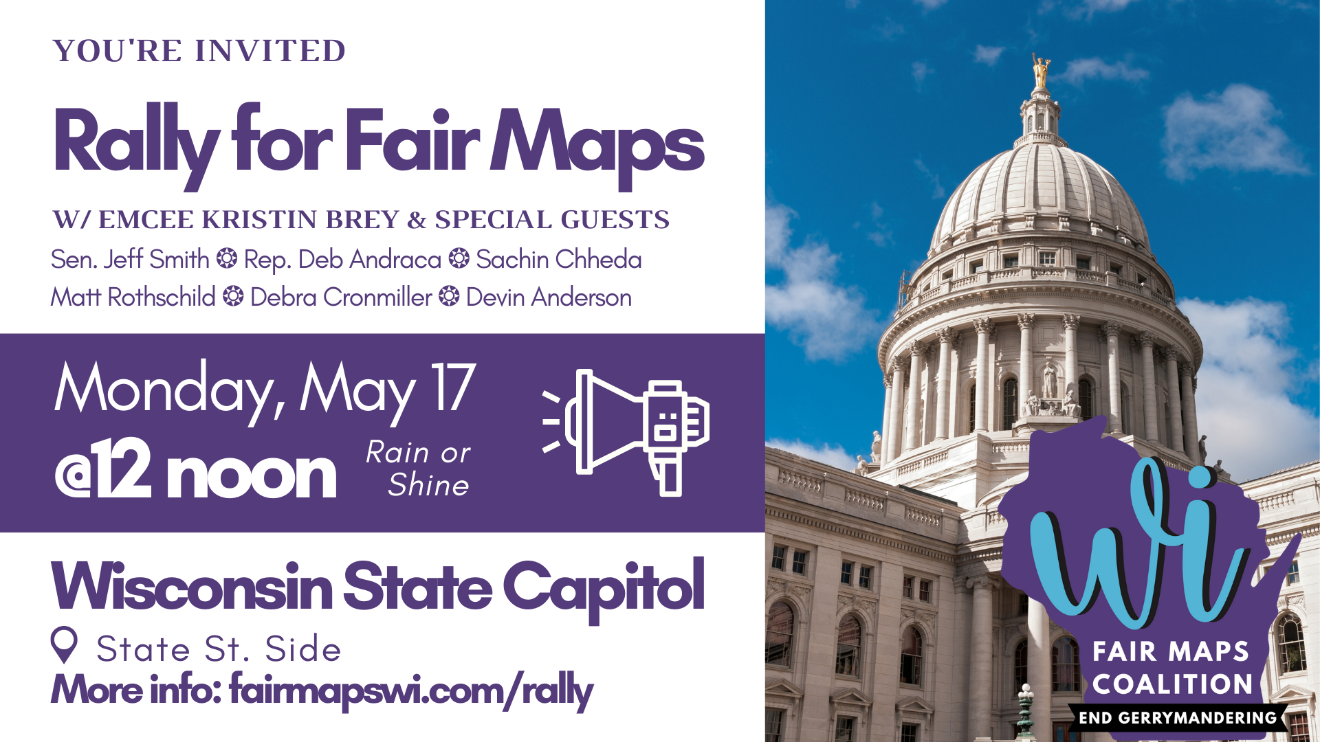 Rally for Fair Maps