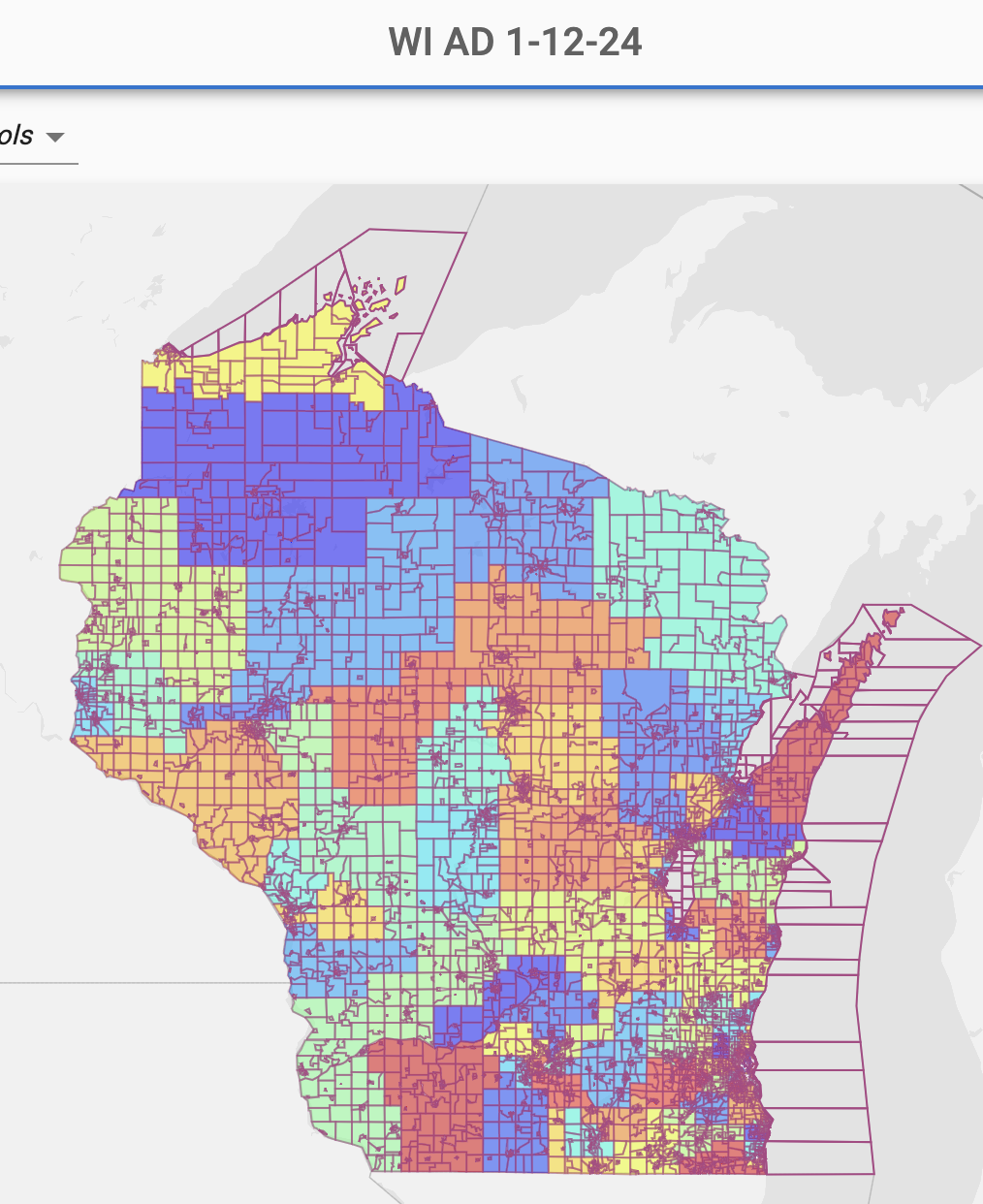 Dave's Redistricting App Assembly map