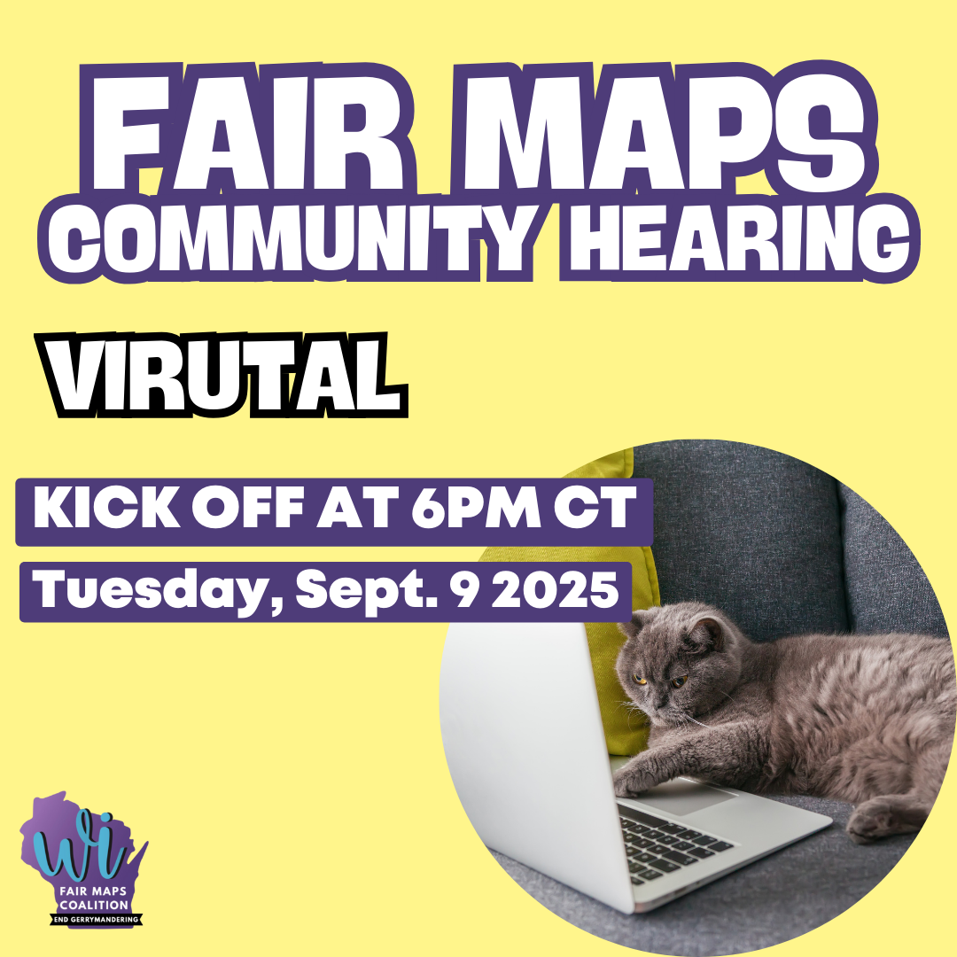 Virtual Fair Maps Community Hearing